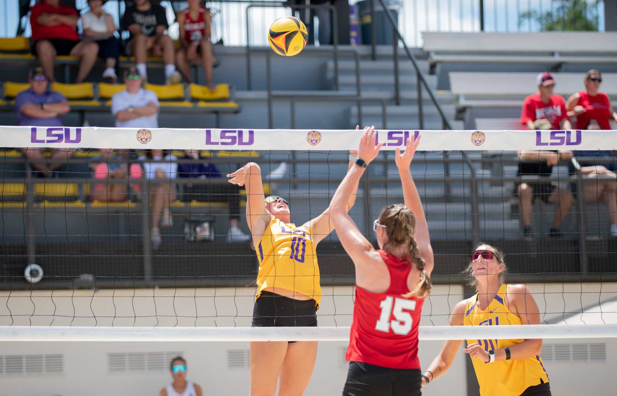 PHOTOS: LSU beach volleyball defeats Nicholls 5-0