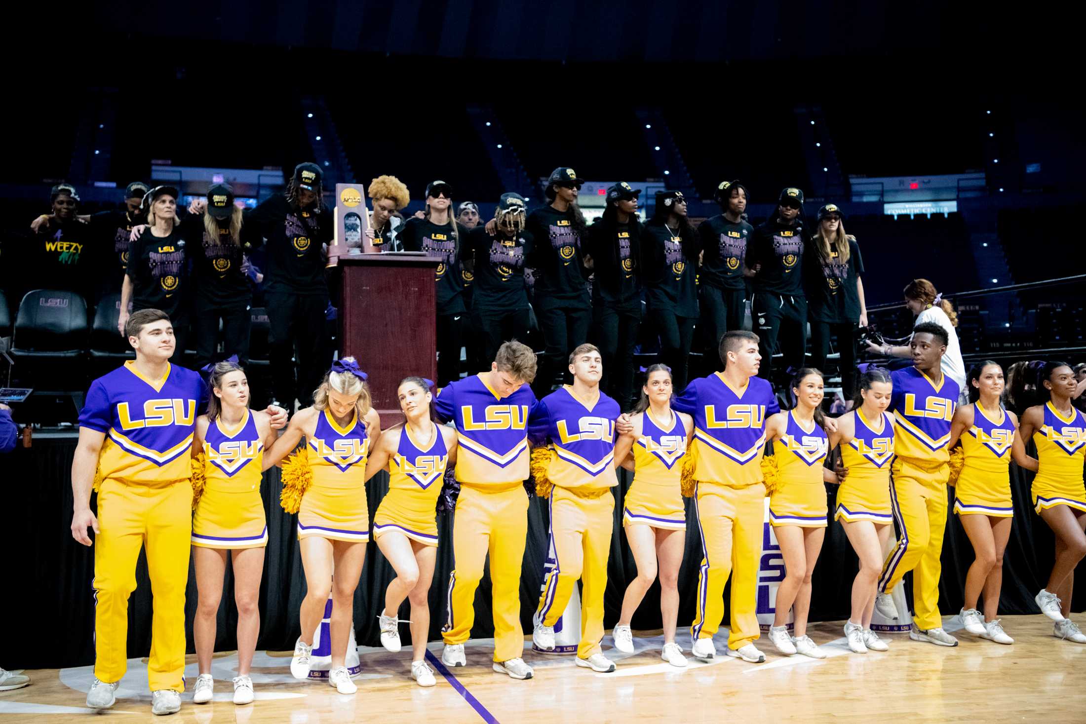 PHOTOS: A champions welcome