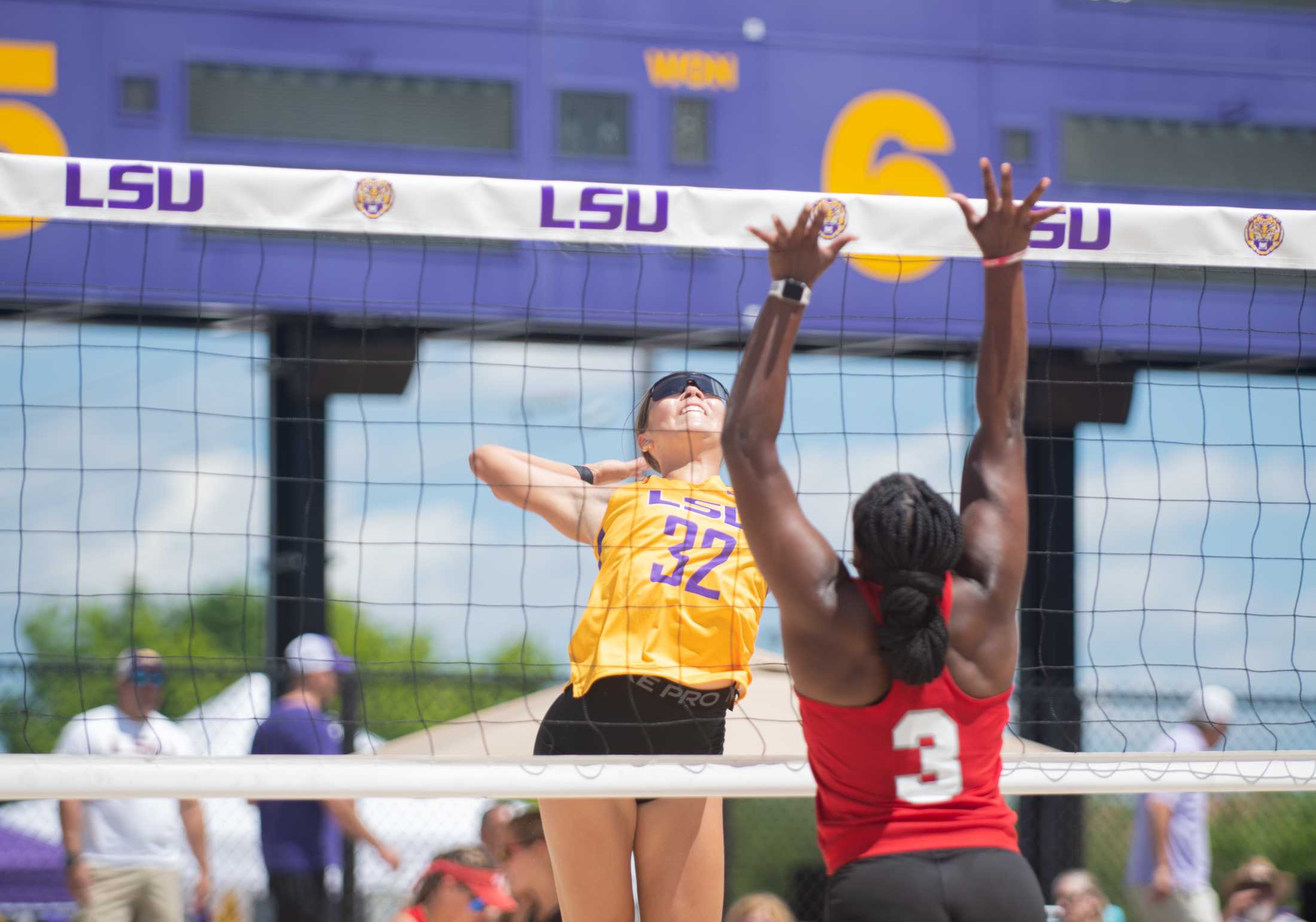 PHOTOS: LSU beach volleyball defeats Nicholls 5-0