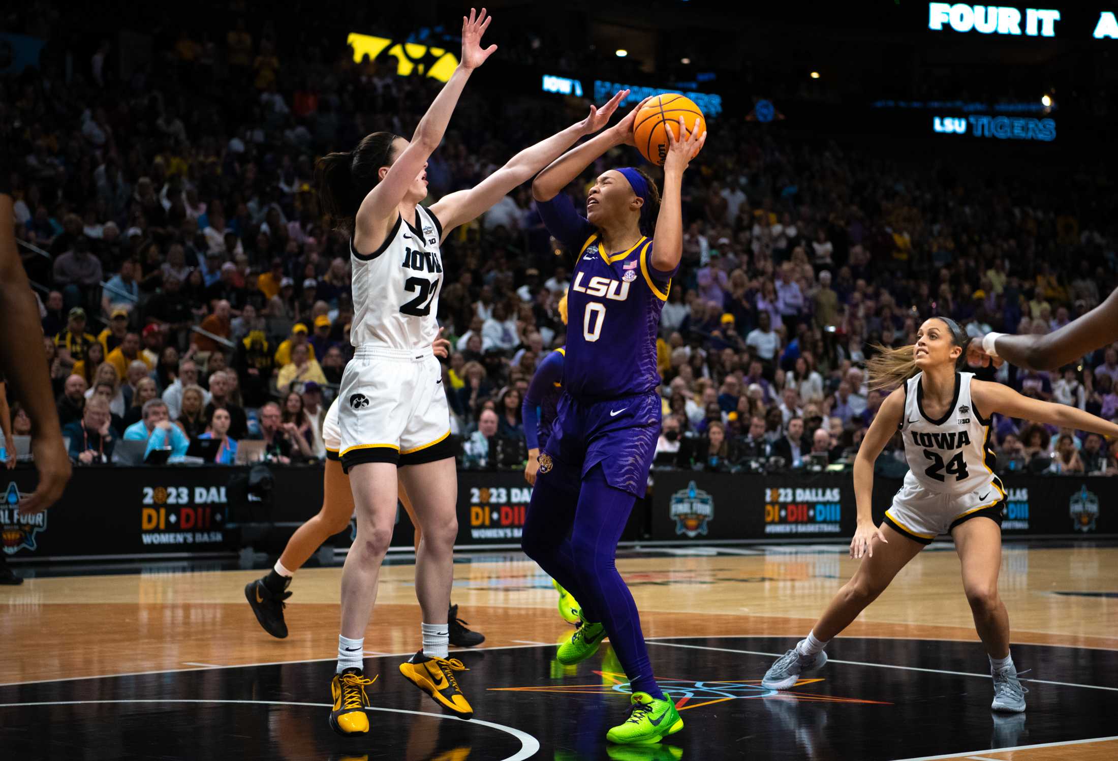 PHOTOS: LSU women's basketball beats Iowa 102-85 in national championship