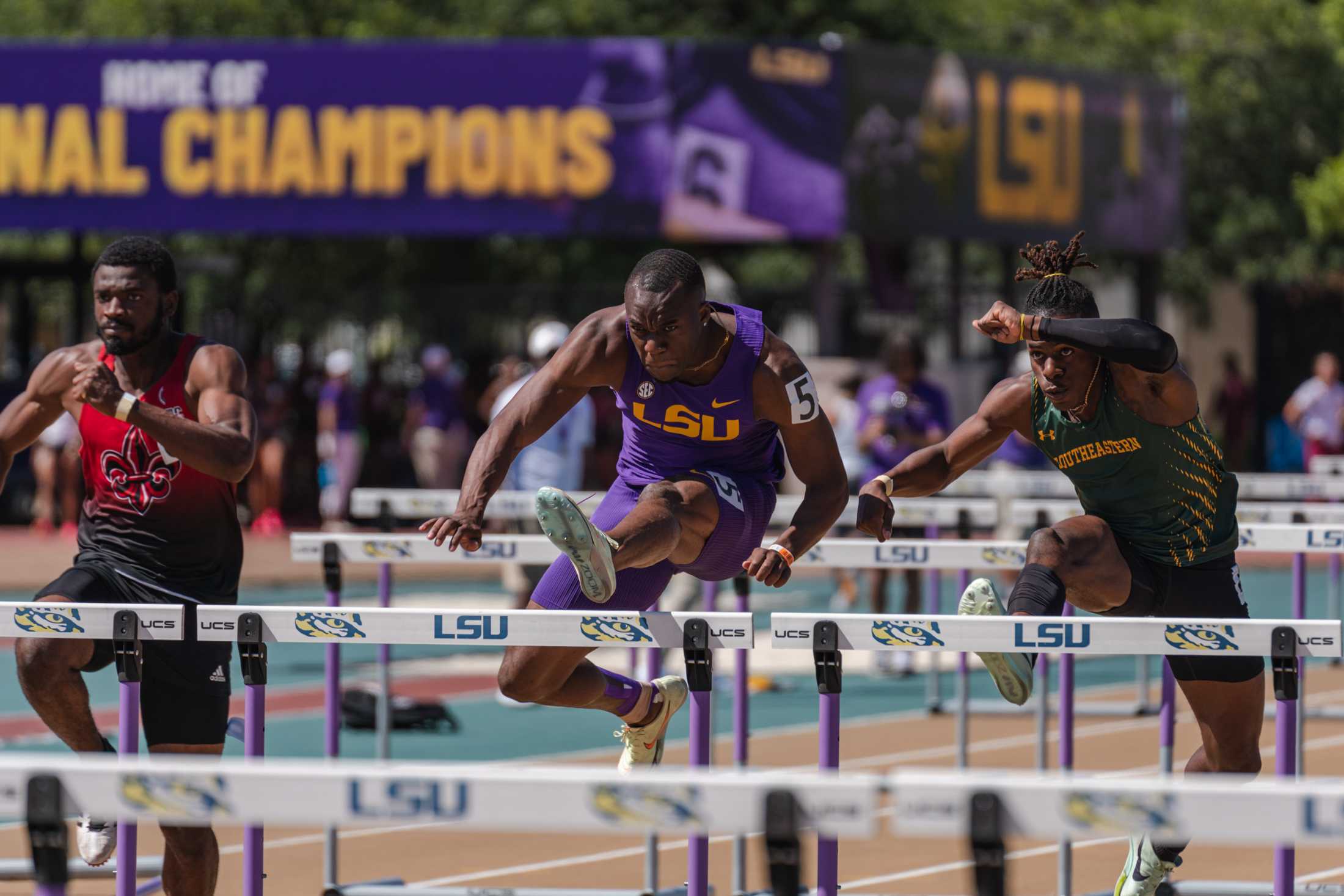 PHOTOS: LSU Alumni Gold track meet