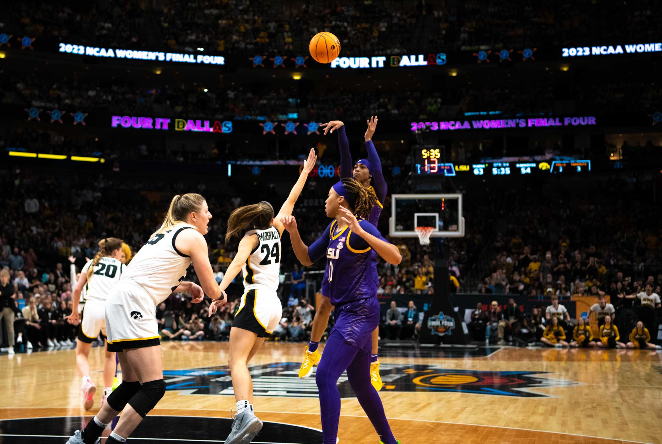 PHOTOS: LSU women's basketball beats Iowa 102-85 in national championship