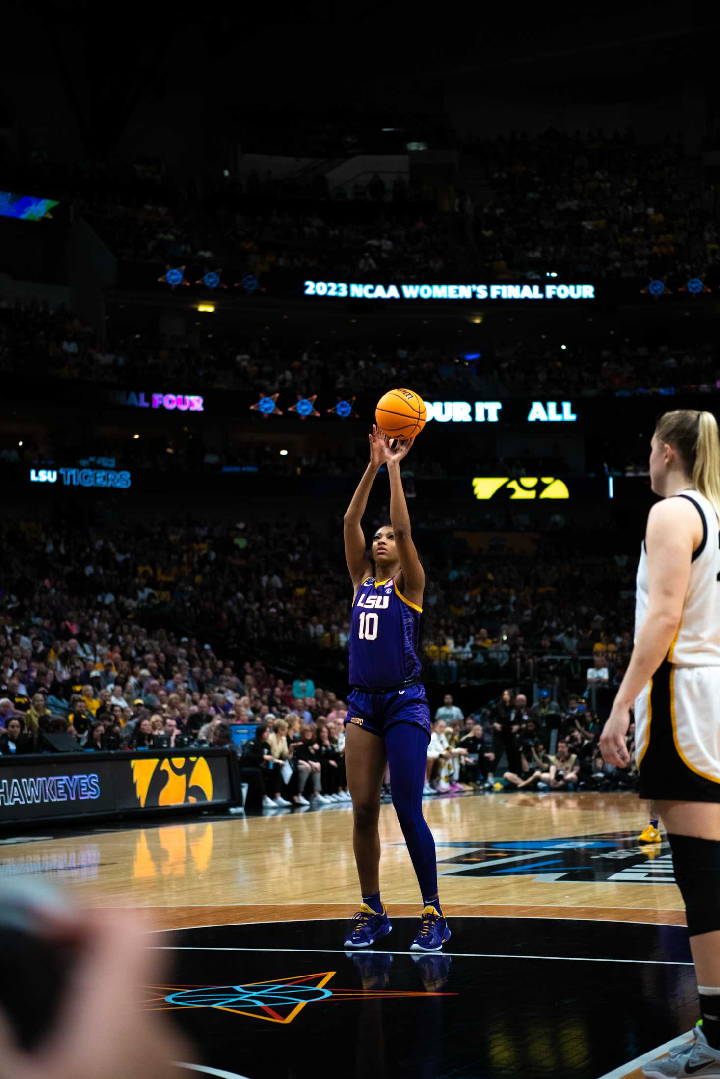 PHOTOS: LSU women's basketball beats Iowa 102-85 in national championship