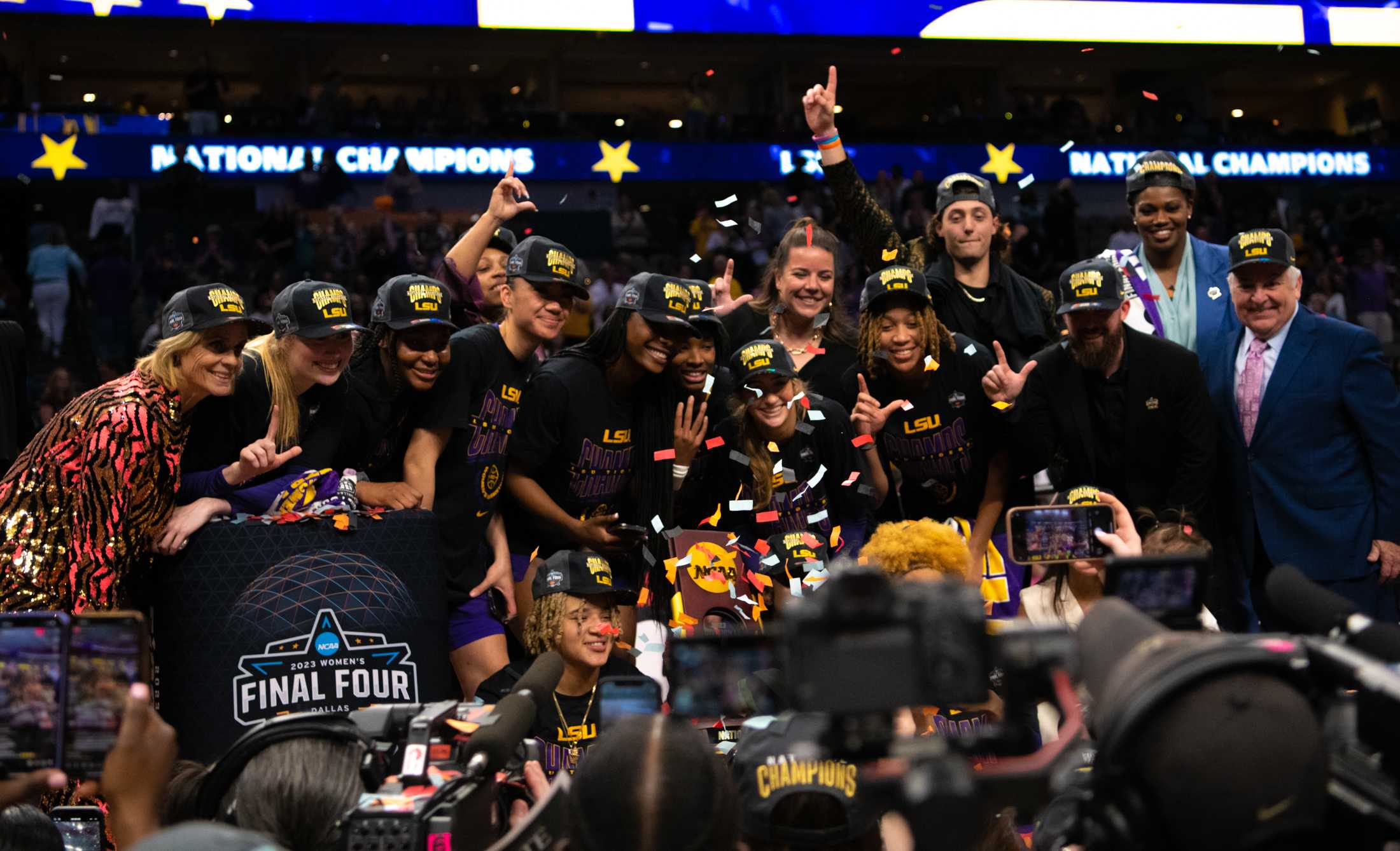 PHOTOS: A journey through the LSU women's basketball championship season