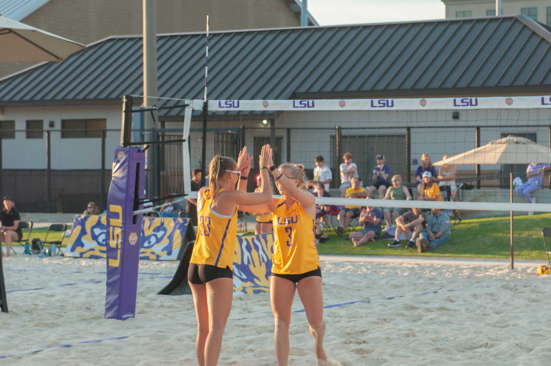 PHOTOS: LSU beach volleyball falls to Stanford