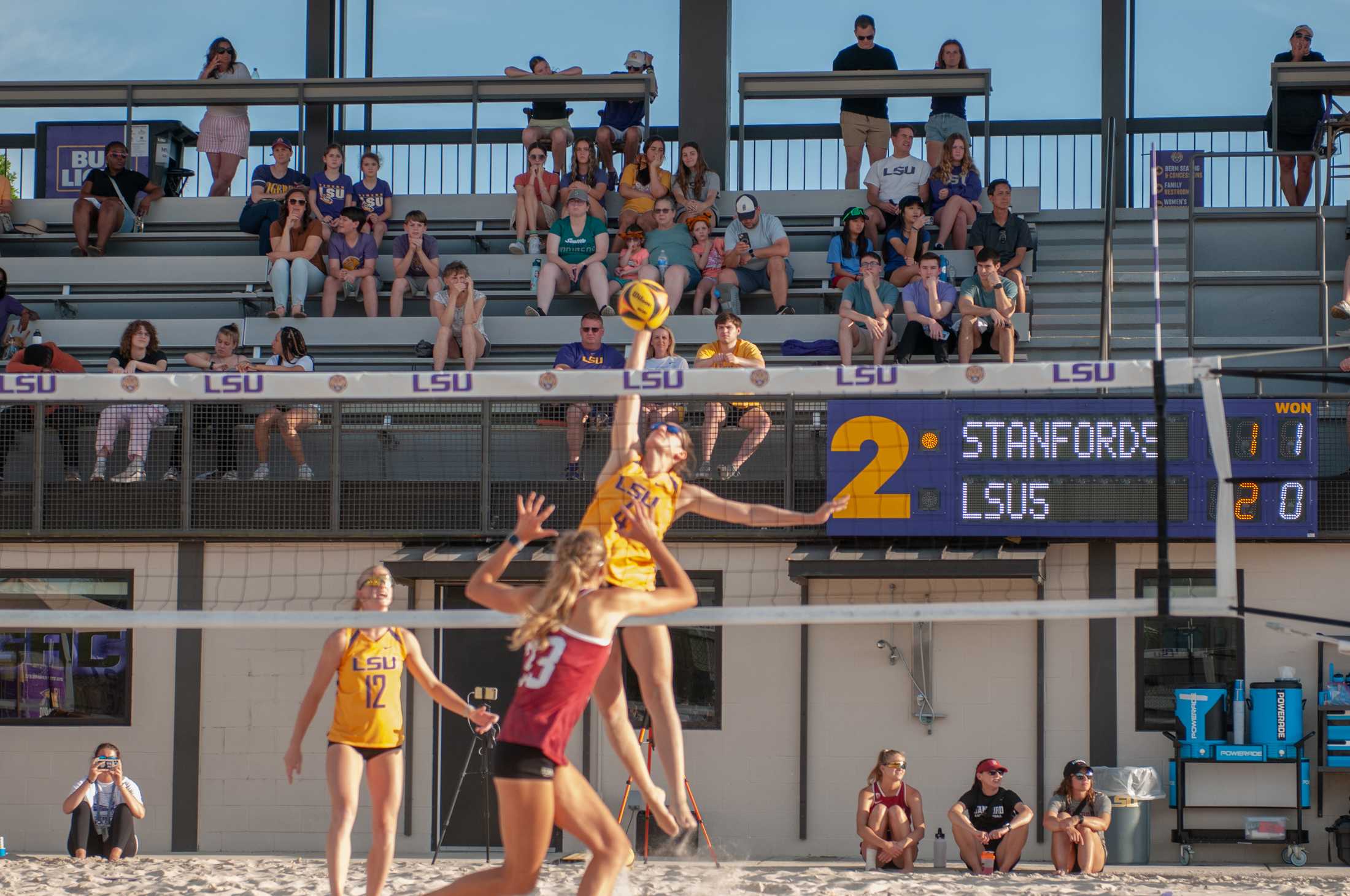 PHOTOS: LSU beach volleyball falls to Stanford