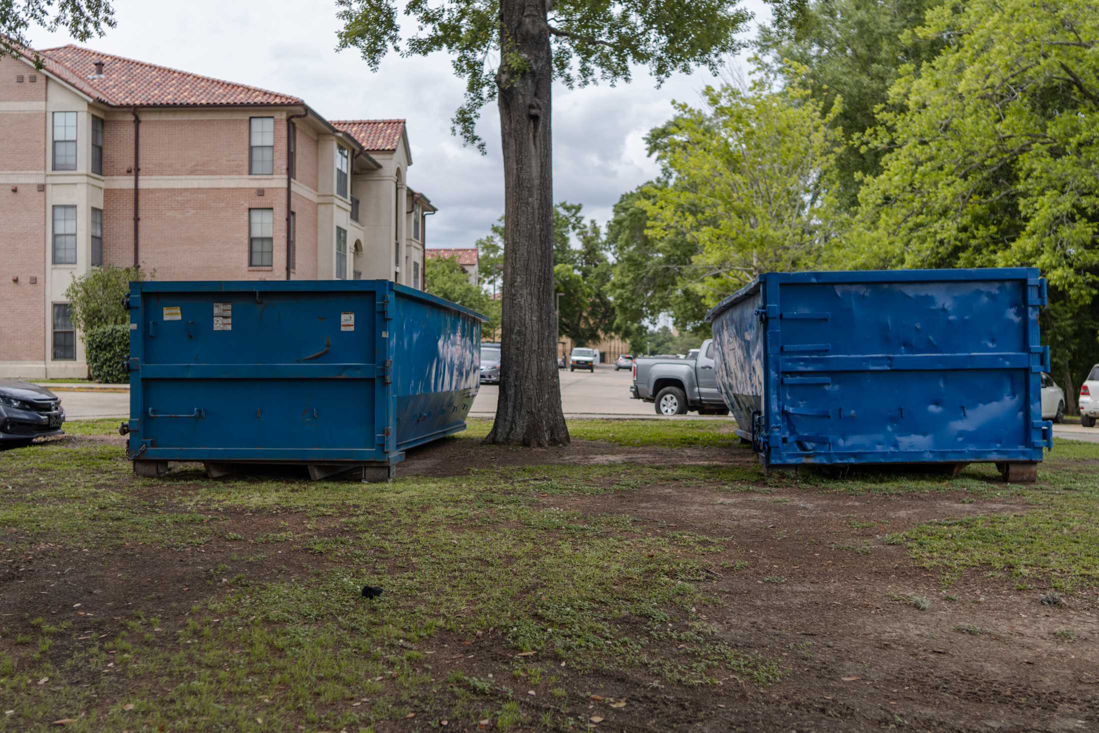 PHOTOS: Freshmen move out, create dumpsters full of waste