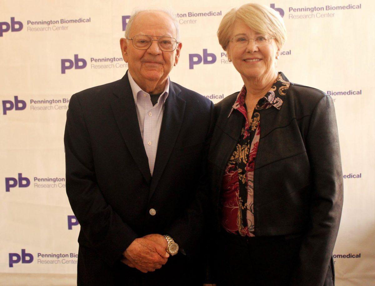 Dr Bouchard and his wife, Monique Chagon