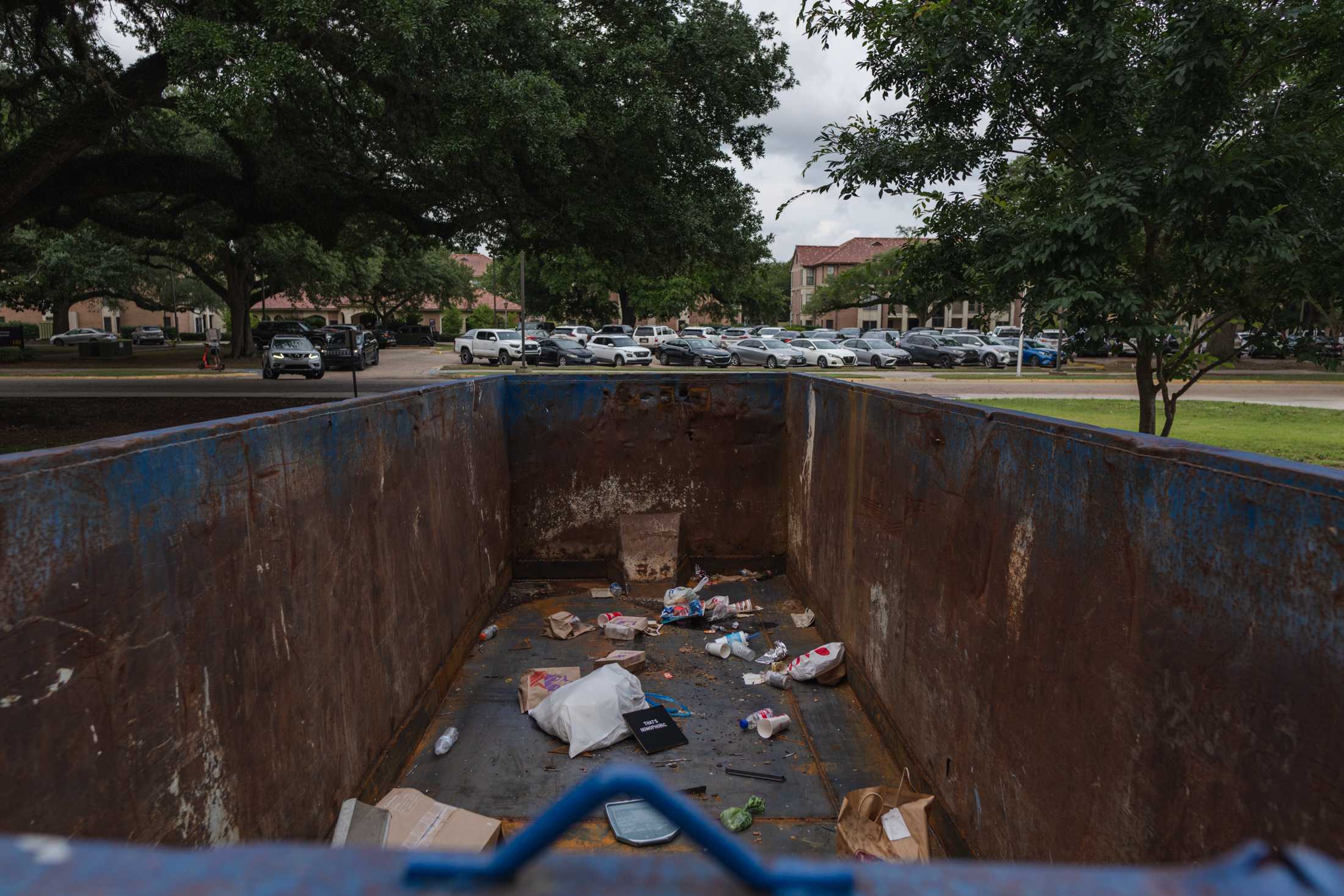 PHOTOS: Freshmen move out, create dumpsters full of waste