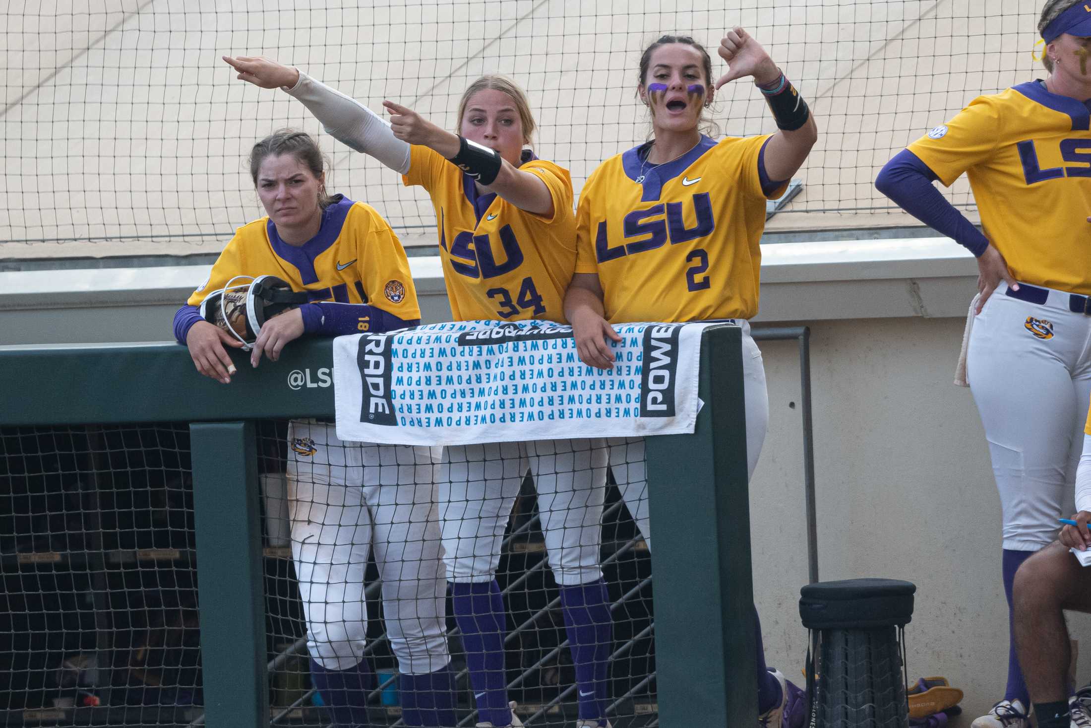 PHOTOS: LSU softball loses two straight in regional championship against ULL