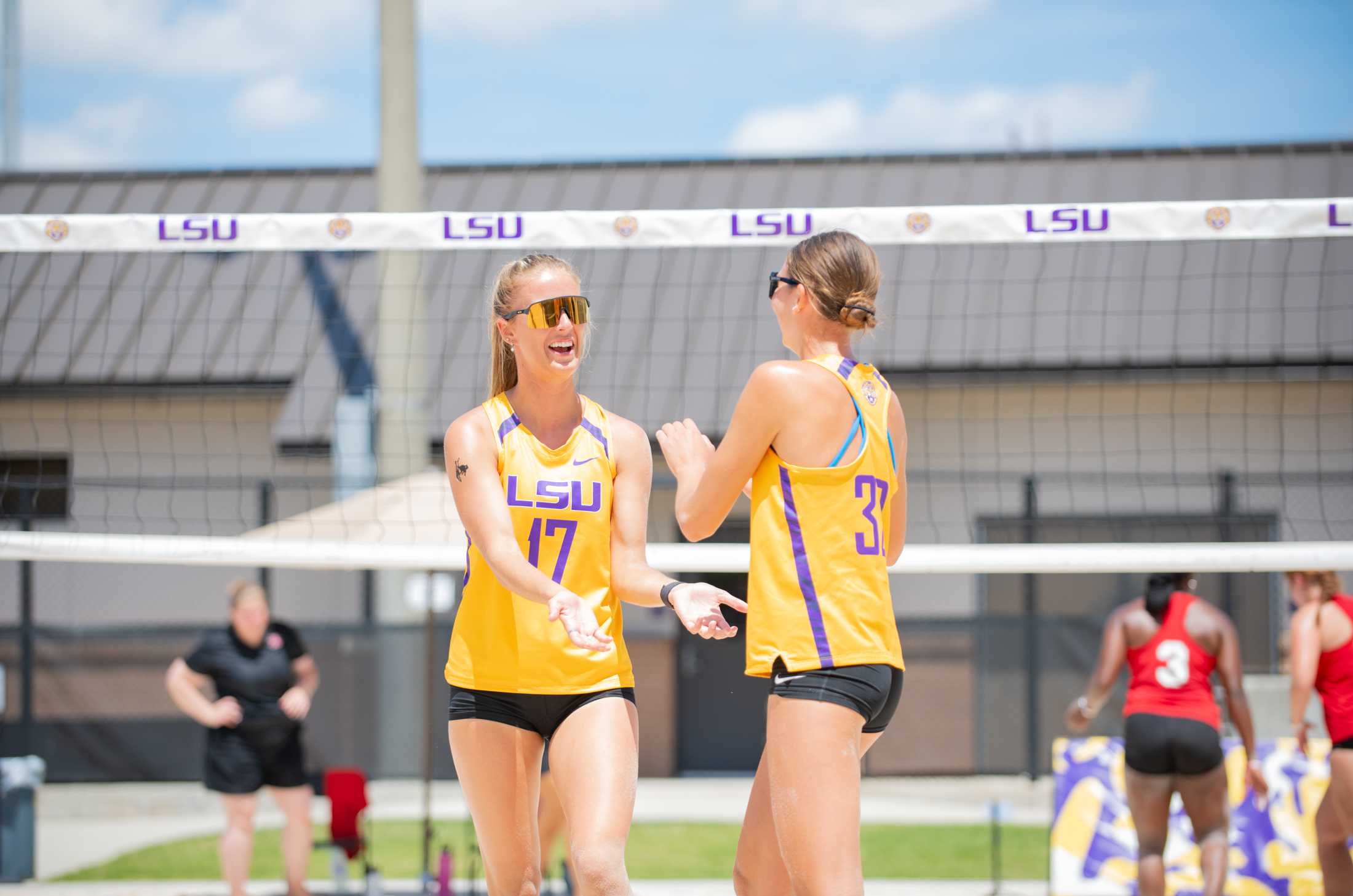 PHOTOS: LSU beach volleyball defeats Nicholls 5-0