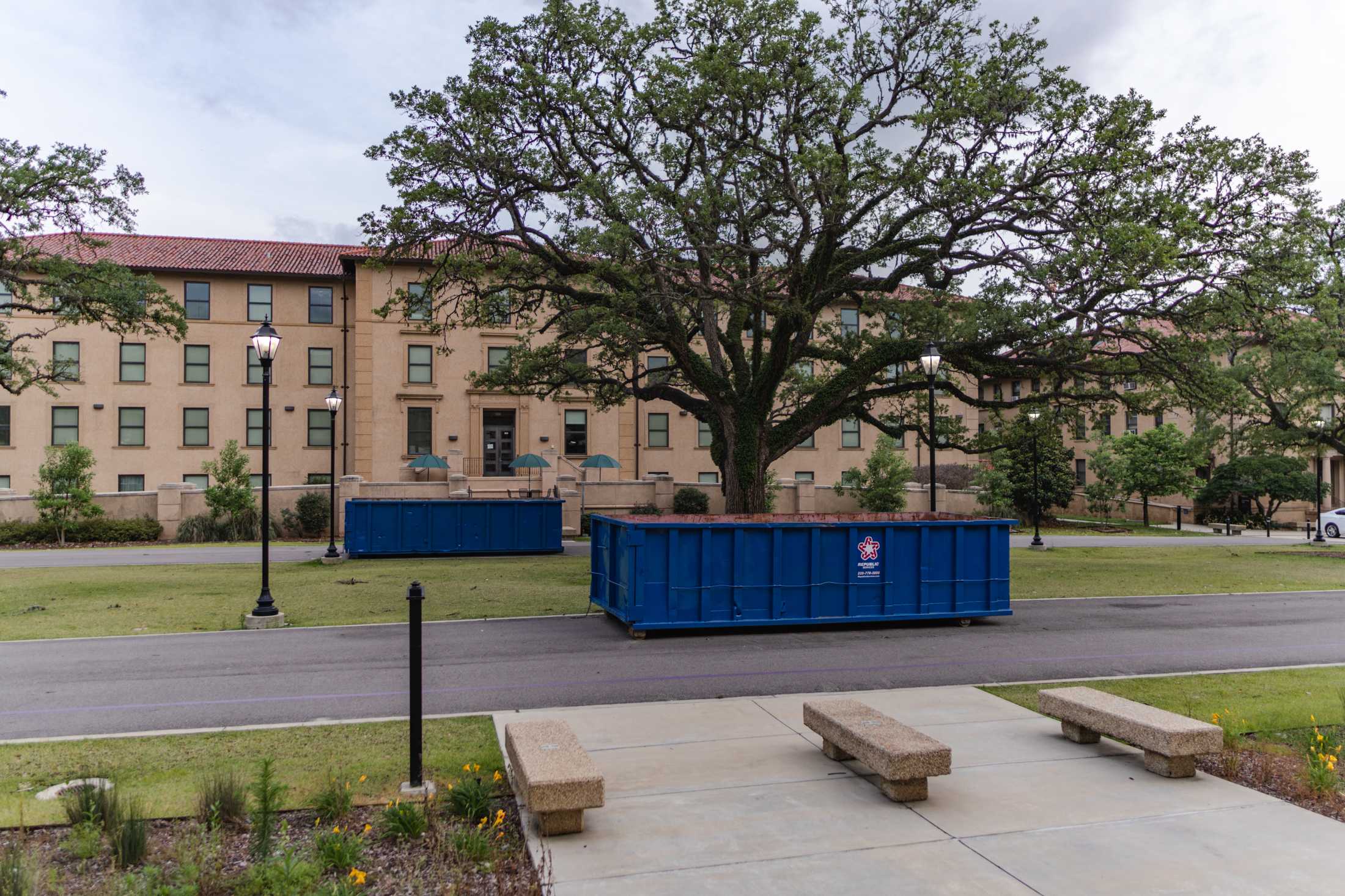 PHOTOS: Freshmen move out, create dumpsters full of waste