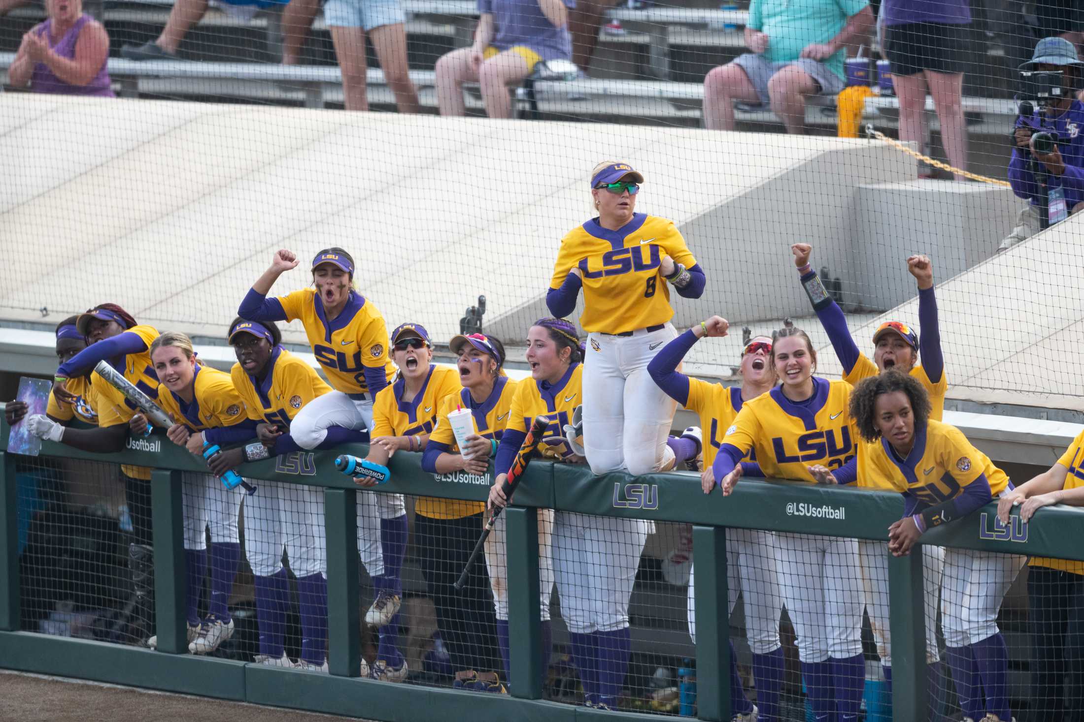 PHOTOS: LSU softball loses two straight in regional championship against ULL