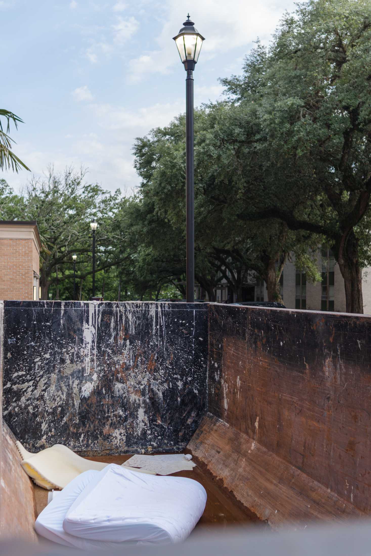 PHOTOS: Freshmen move out, create dumpsters full of waste