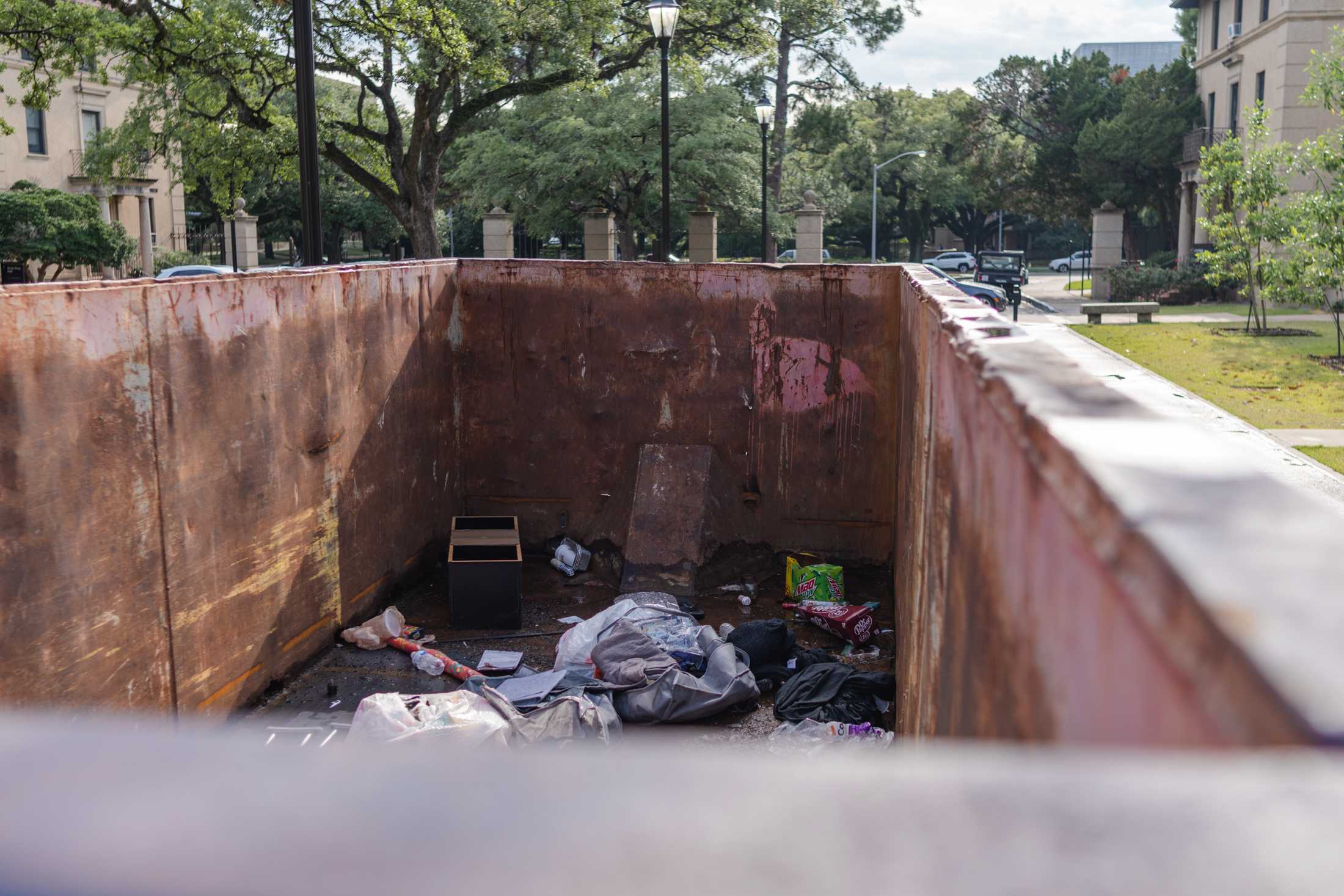 PHOTOS: Freshmen move out, create dumpsters full of waste