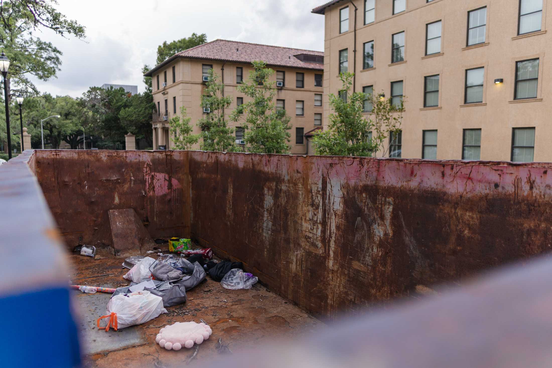 PHOTOS: Freshmen move out, create dumpsters full of waste