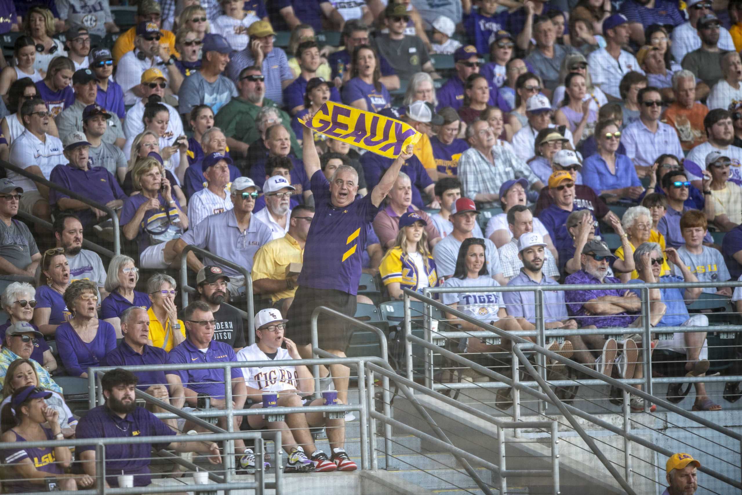 PHOTOS: LSU baseball falls to Mississippi State 9-4 in second game of the series