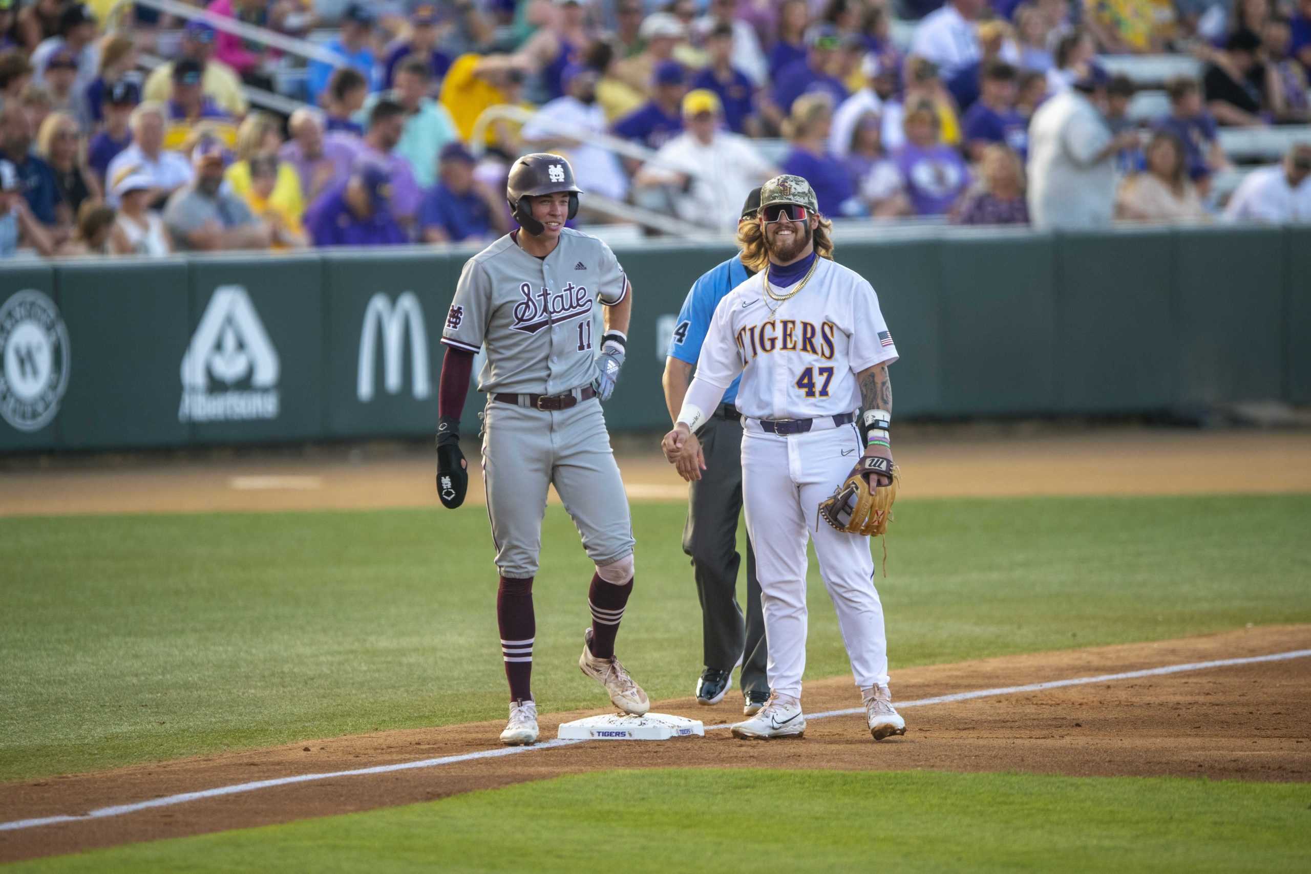 PHOTOS: LSU baseball falls to Mississippi State 9-4 in second game of the series