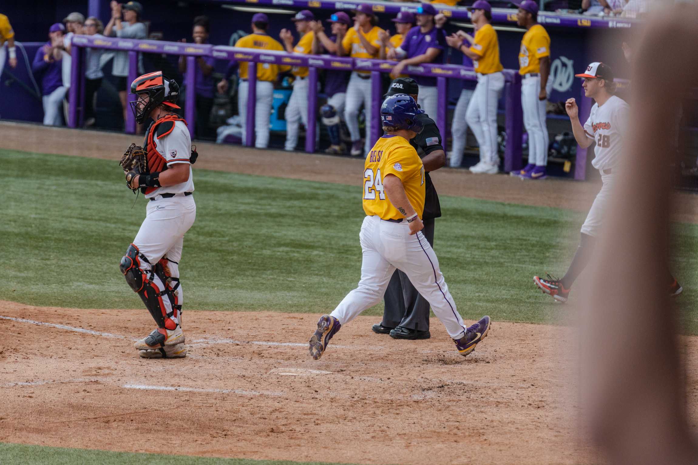 PHOTOS: LSU baseball moves on to Super Regionals after defeating Oregon State in Regional Championship