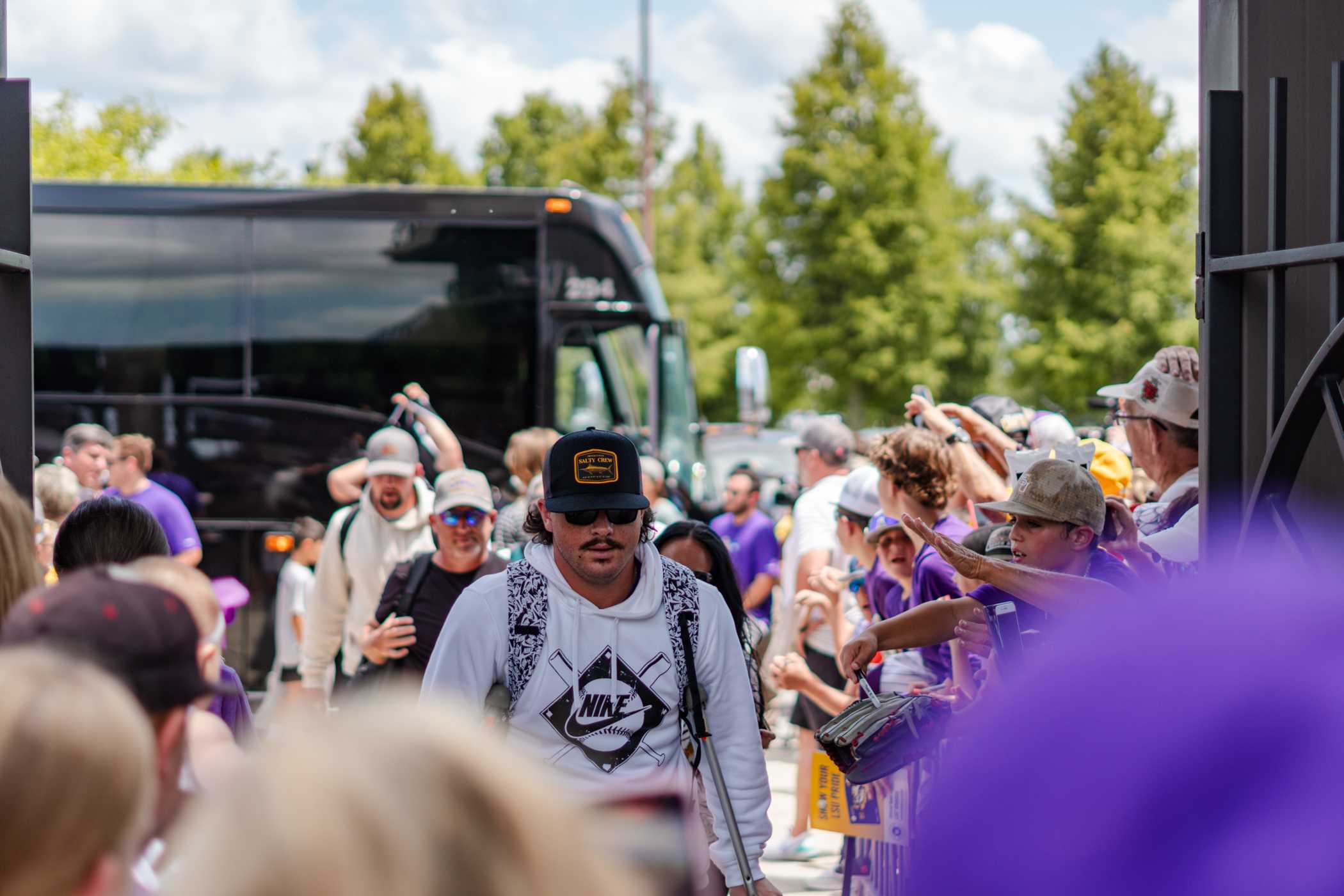 PHOTOS: Fans welcome home the championship LSU baseball team