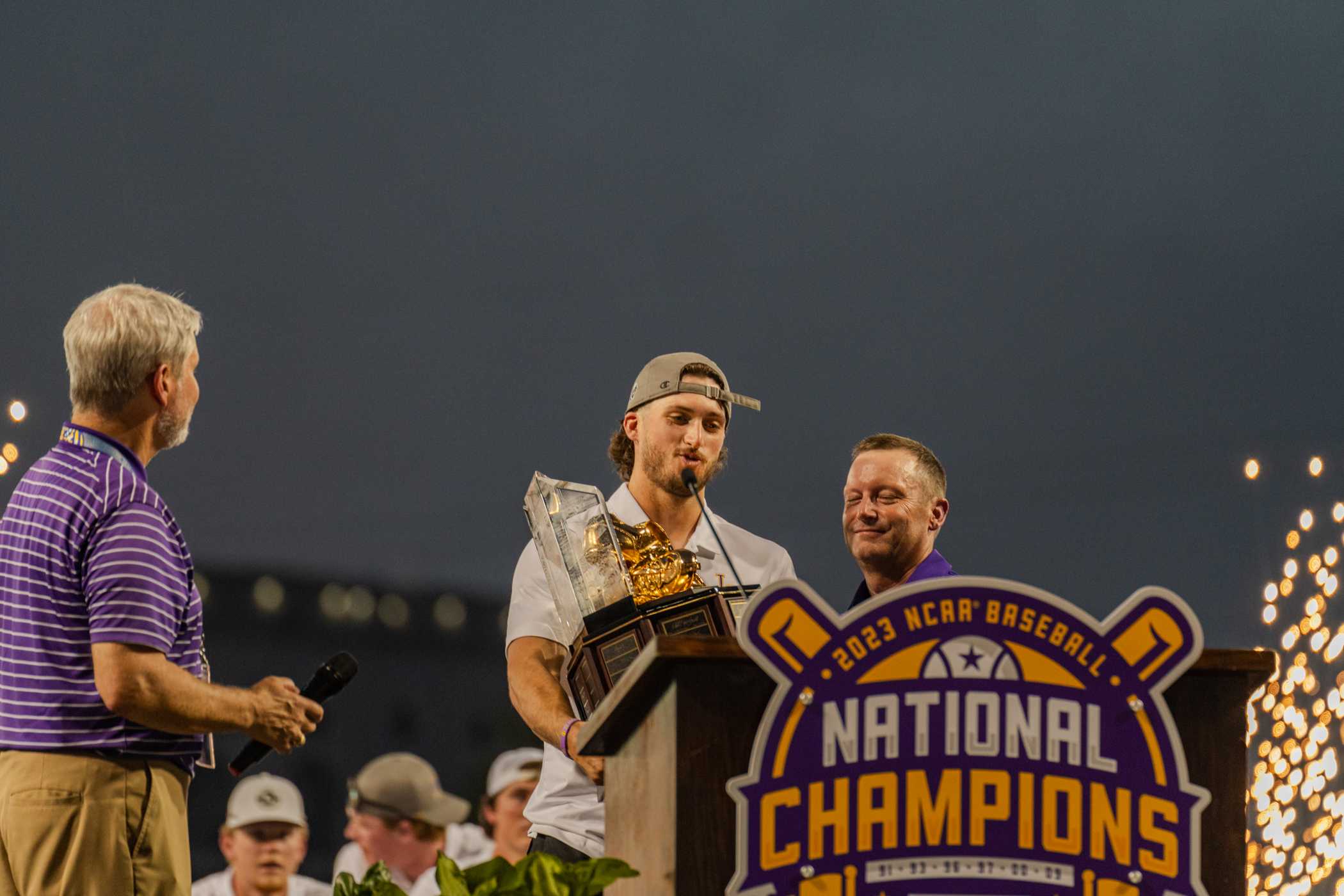 PHOTOS: LSU baseball celebrates its national championship title at Alex Box Stadium