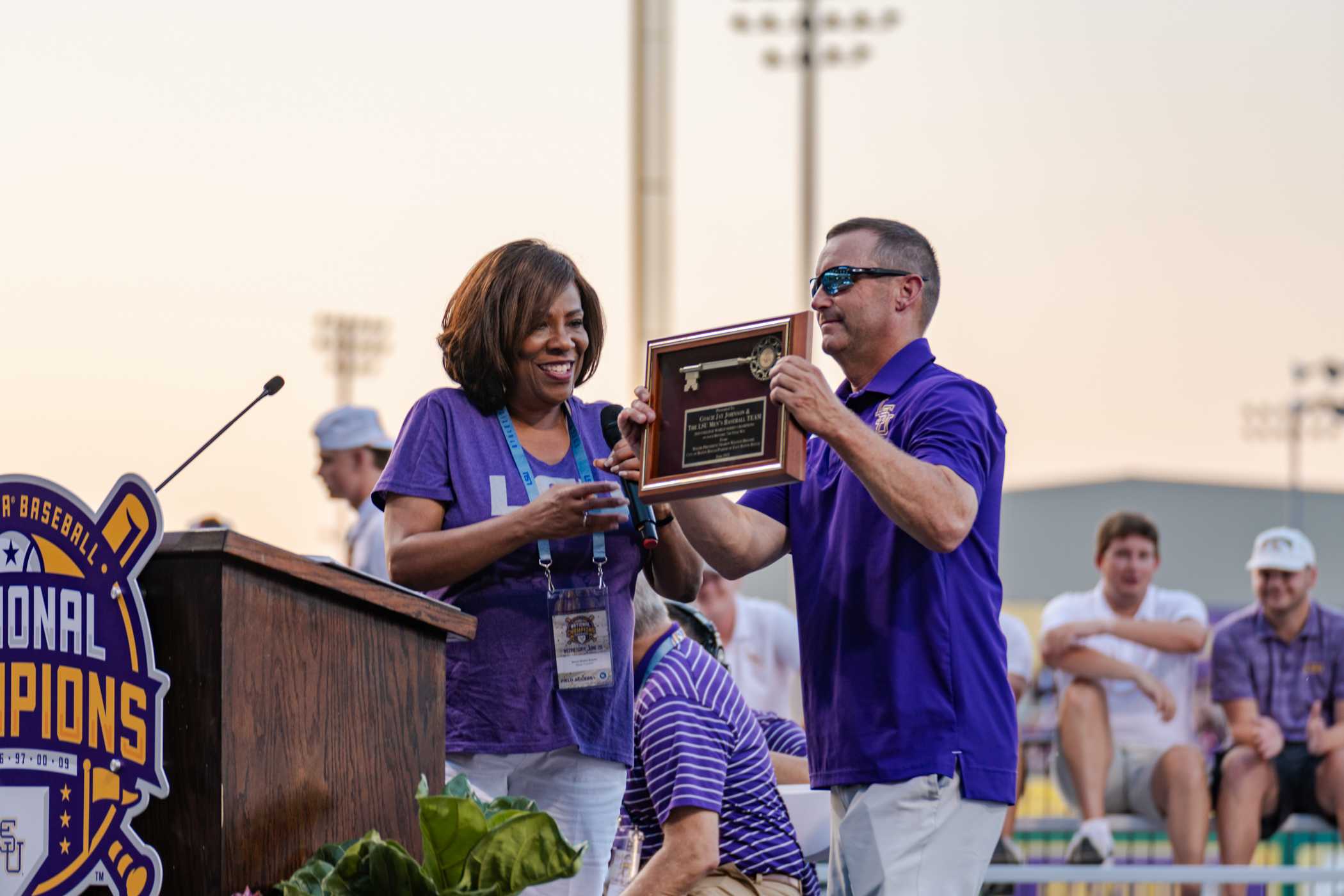 PHOTOS: LSU baseball celebrates its national championship title at Alex Box Stadium