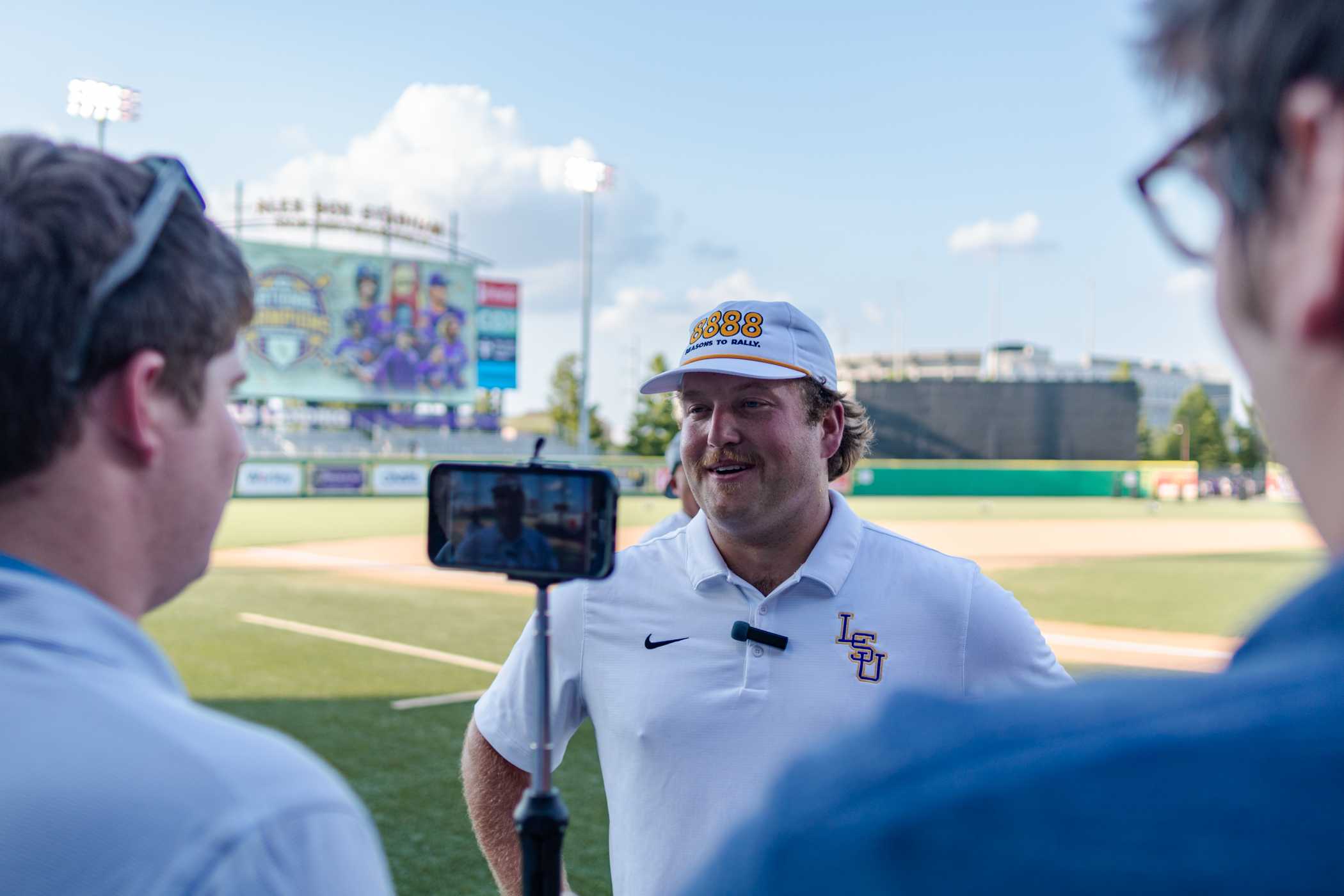 PHOTOS: LSU baseball celebrates its national championship title at Alex Box Stadium