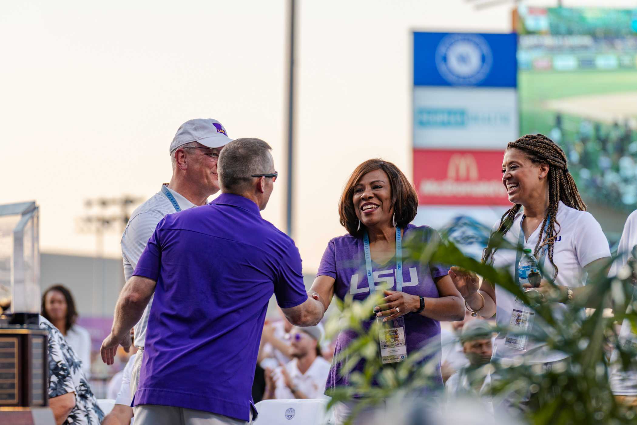 PHOTOS: LSU baseball celebrates its national championship title at Alex Box Stadium