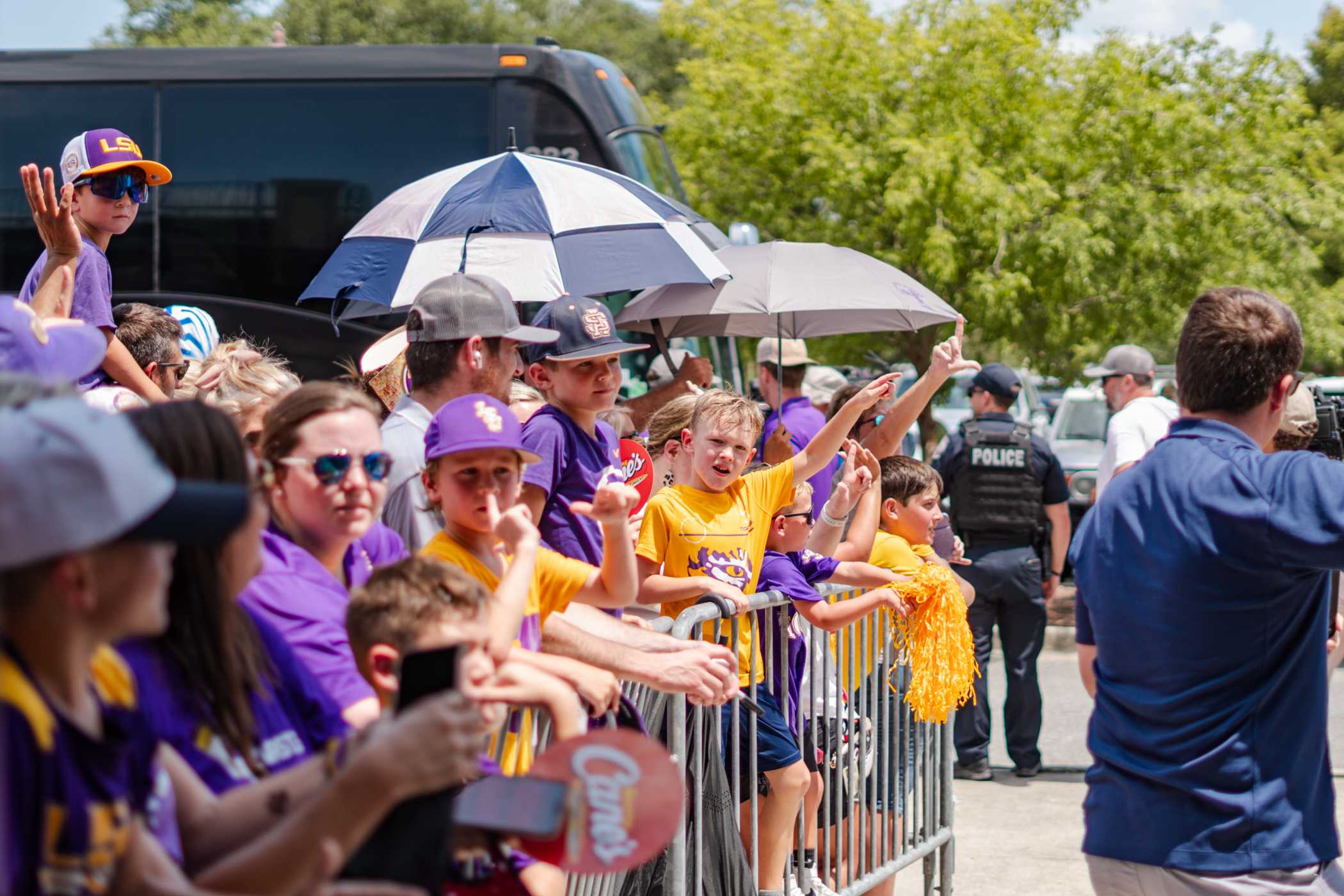 PHOTOS: Fans welcome home the championship LSU baseball team