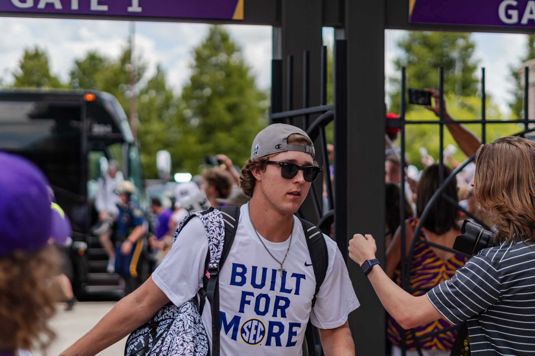 PHOTOS: Fans welcome home the championship LSU baseball team