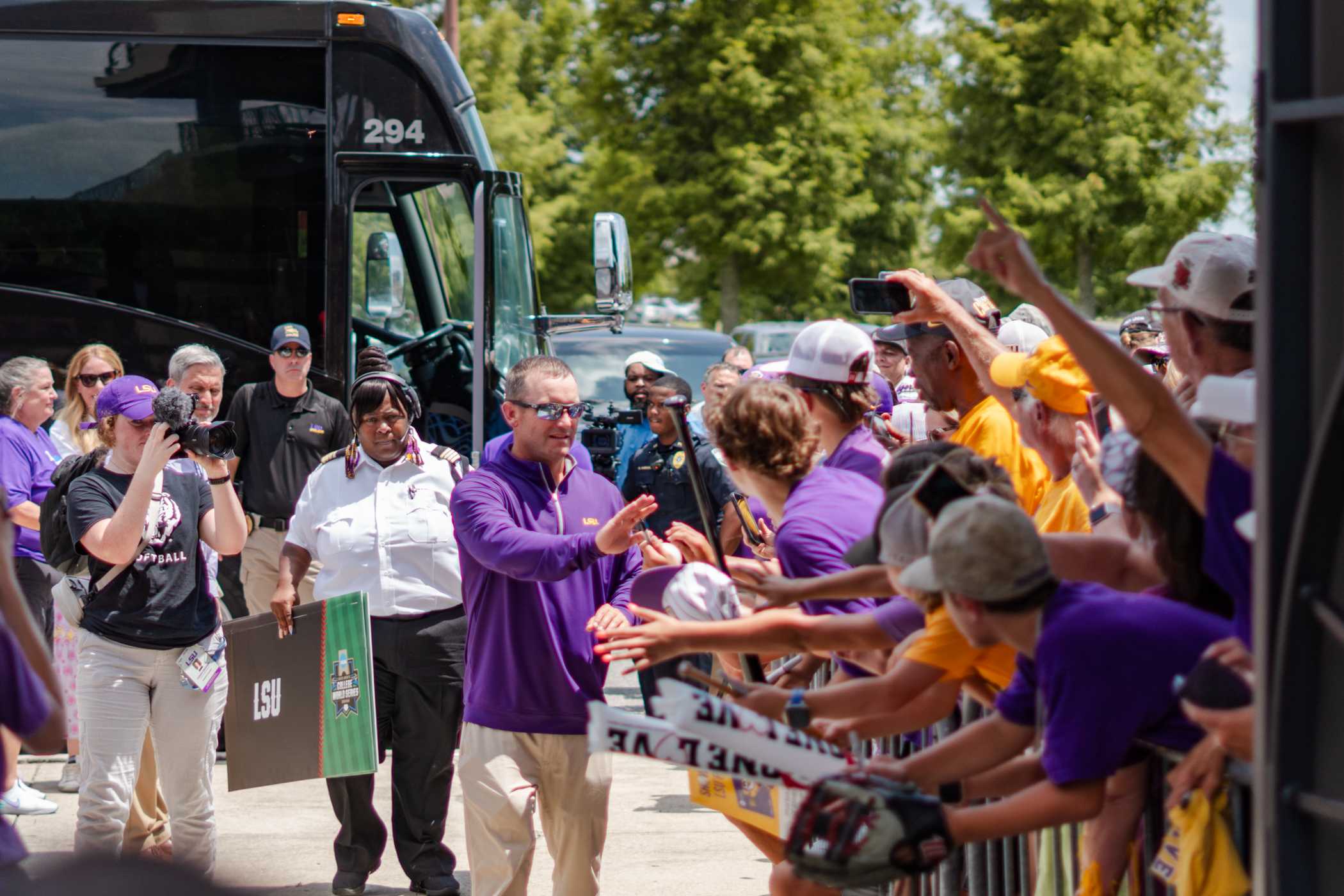 PHOTOS: Fans welcome home the championship LSU baseball team