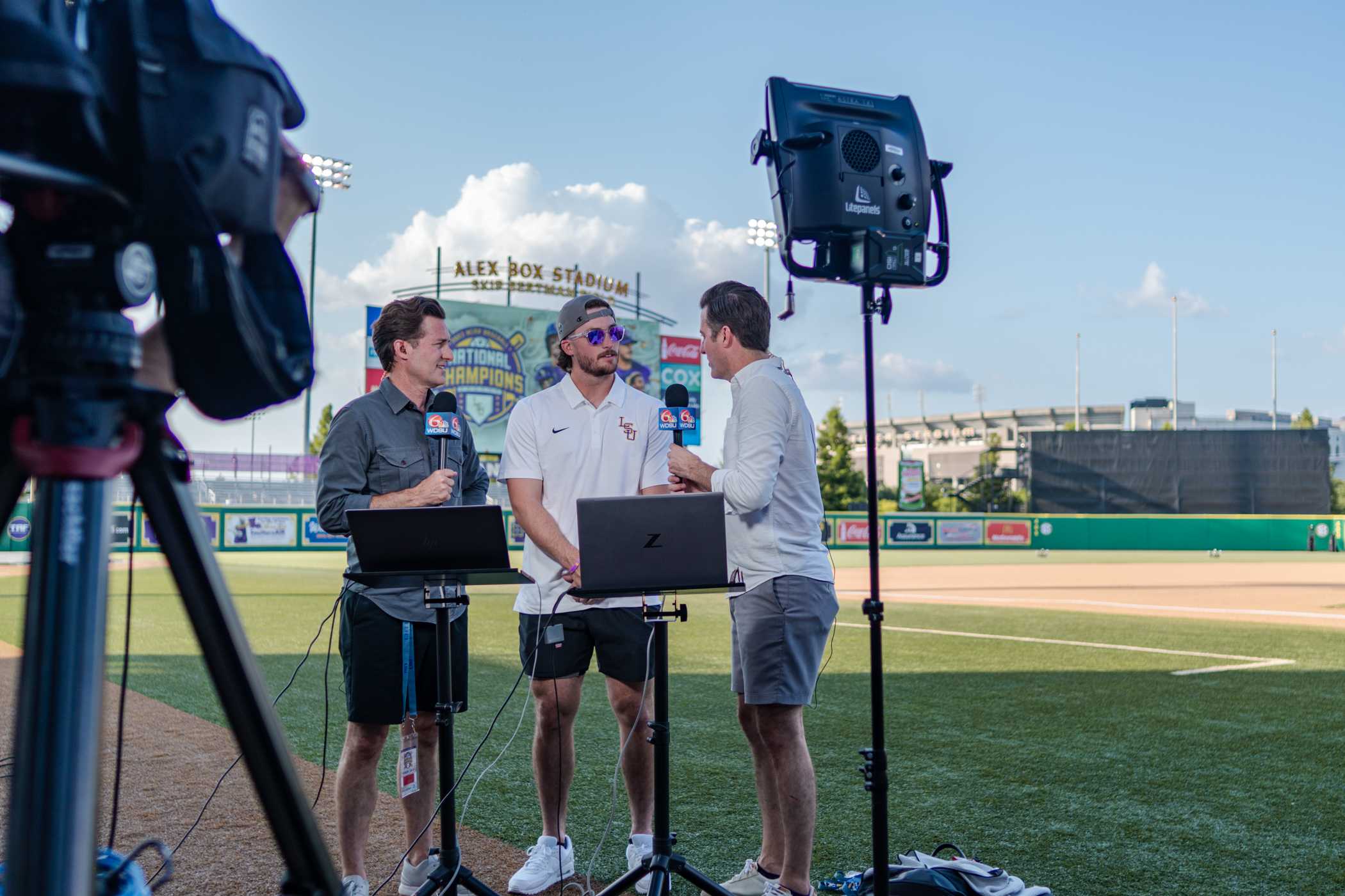 PHOTOS: LSU baseball celebrates its national championship title at Alex Box Stadium