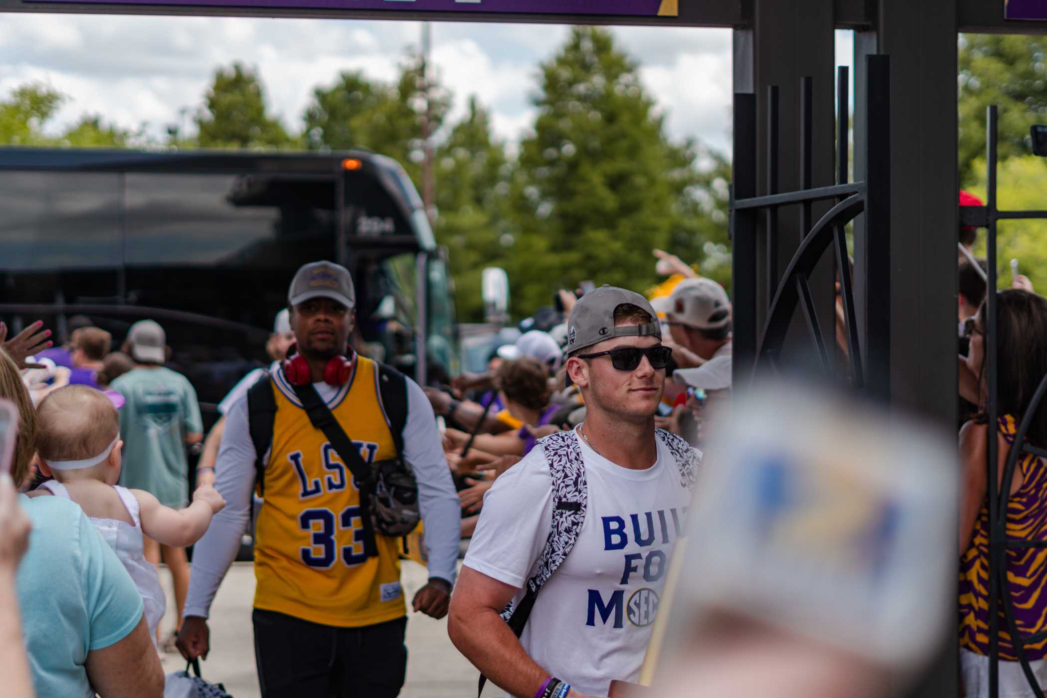 PHOTOS: Fans welcome home the championship LSU baseball team