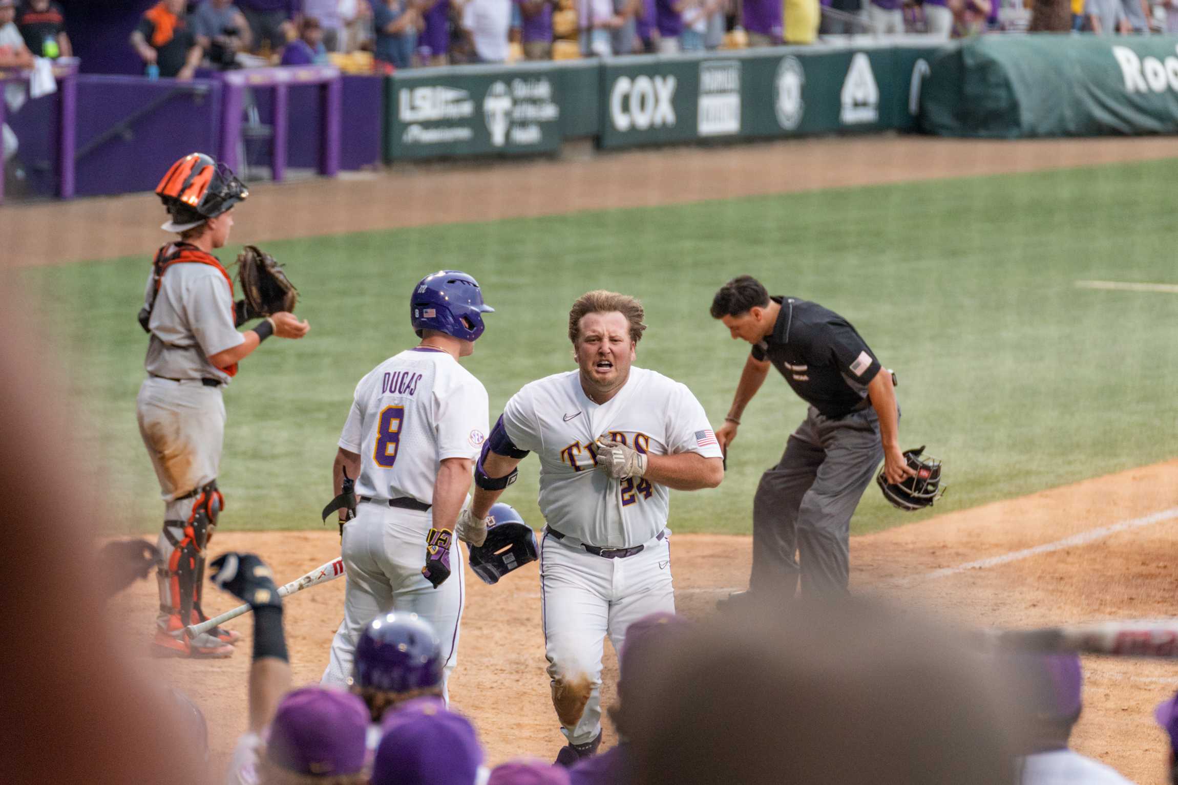 PHOTOS: LSU baseball beats Oregon State 6-5, advances to the regional final