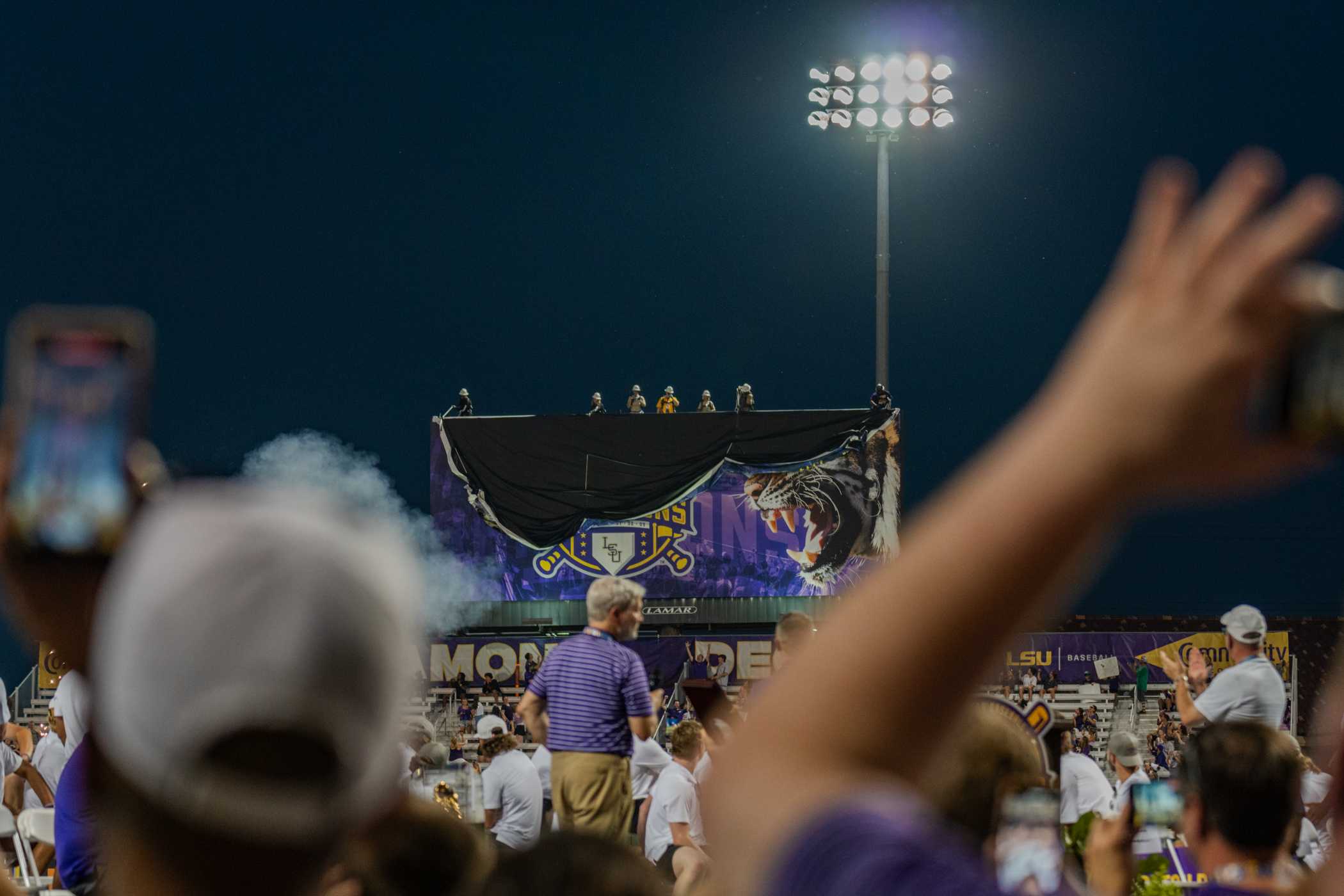 PHOTOS: LSU baseball celebrates its national championship title at Alex Box Stadium