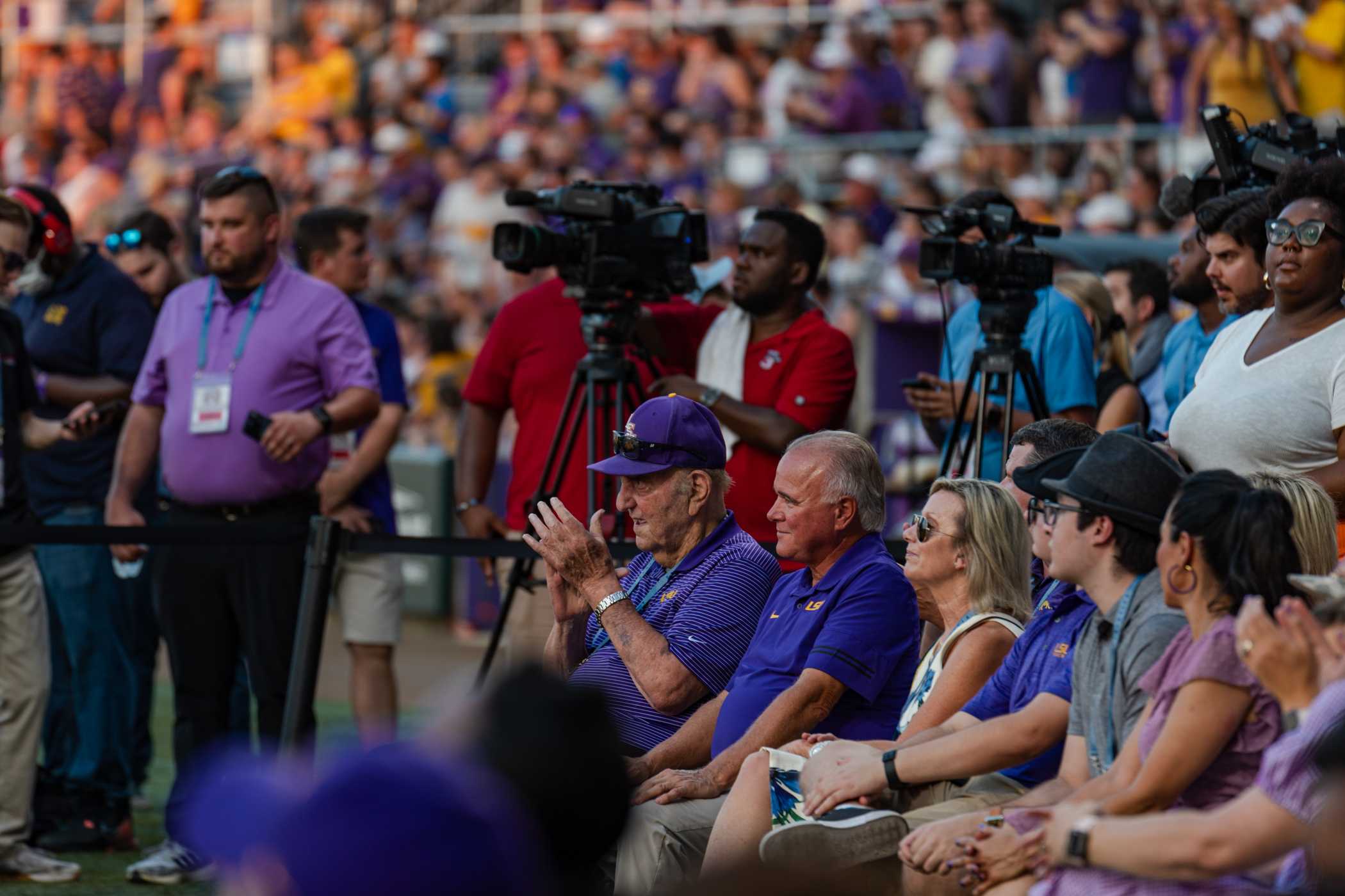 PHOTOS: LSU baseball celebrates its national championship title at Alex Box Stadium