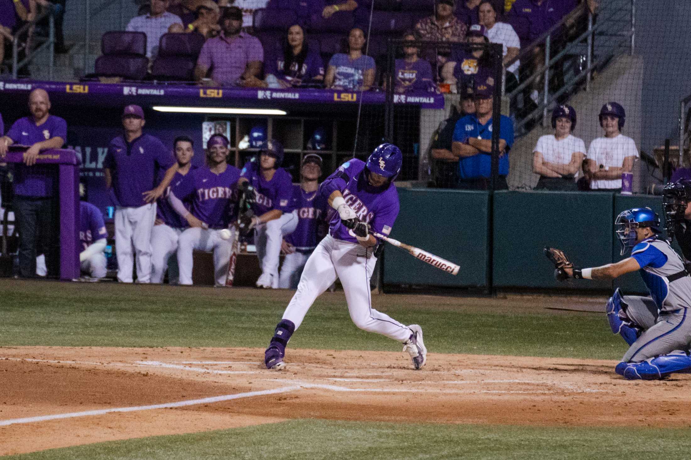 PHOTOS: LSU baseball shuts out Kentucky 14-0 in first game of the Super Regionals