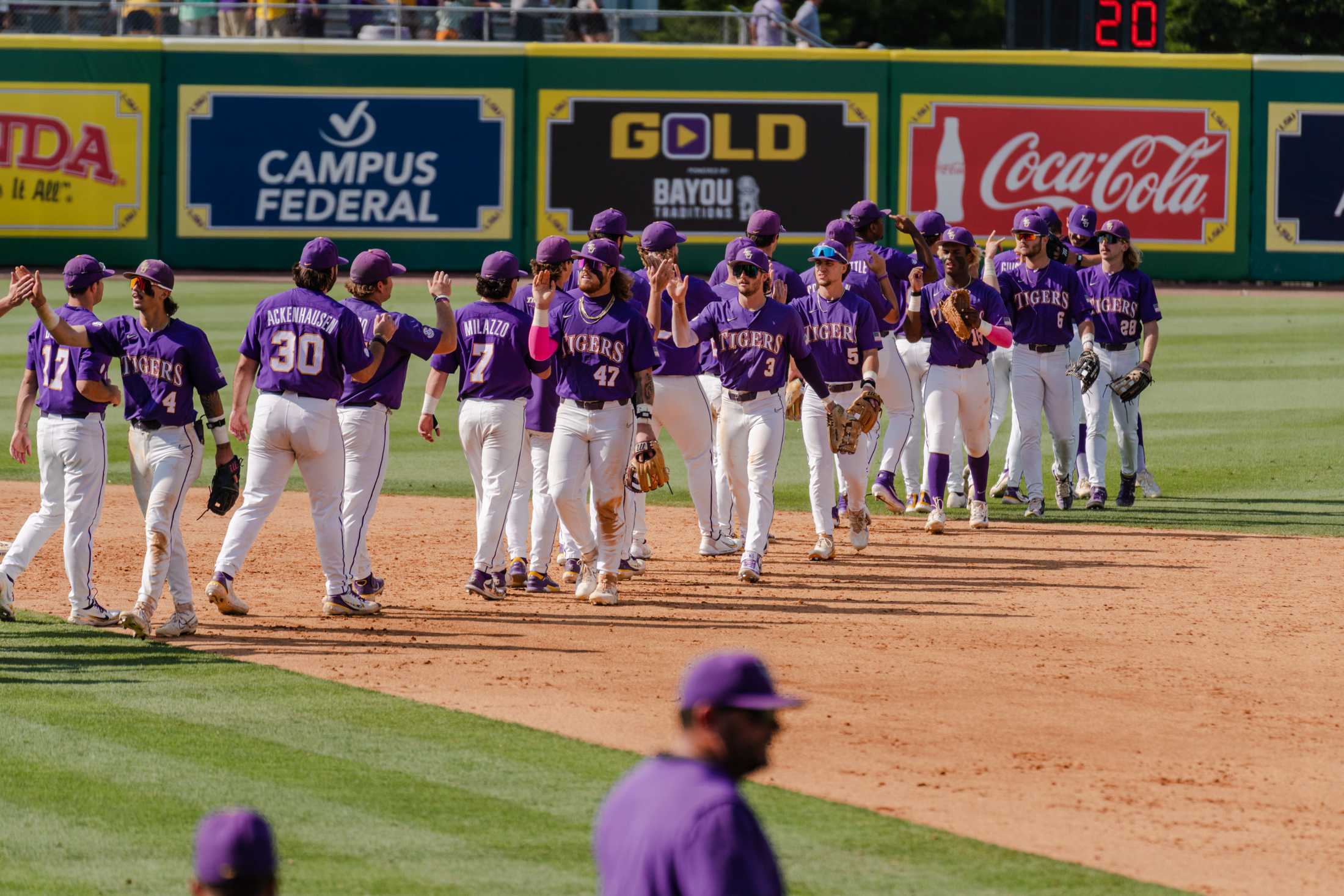 PHOTOS: LSU baseball defeats Tulane 7-2 in regional game