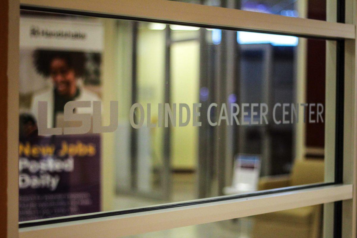 <p>LSU Olinde Career Center sits Thursday, Aug. 18, 2022, on the first floor of the LSU Student Union.</p>