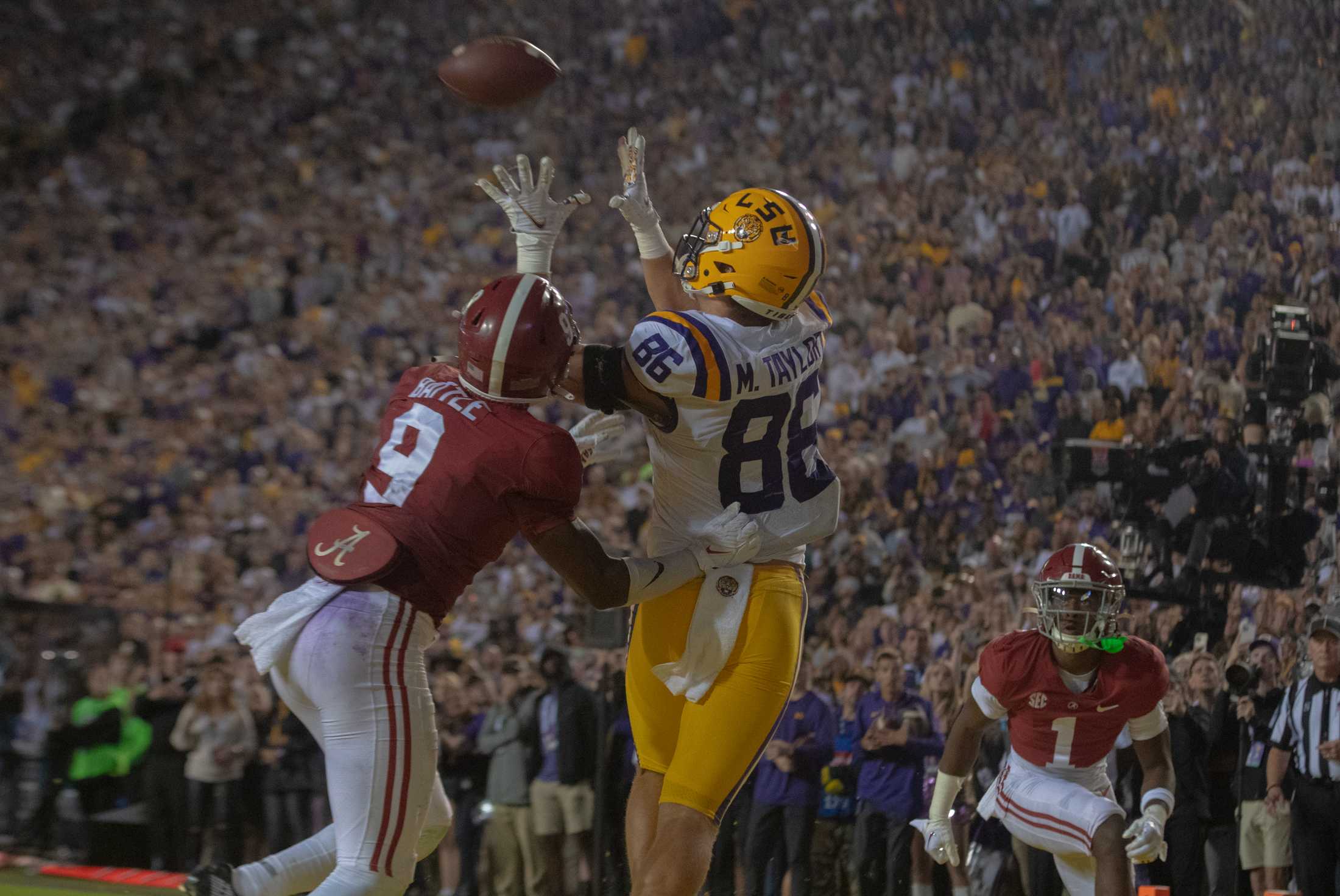 PHOTOS: LSU football defeats Alabama 32-31 in overtime