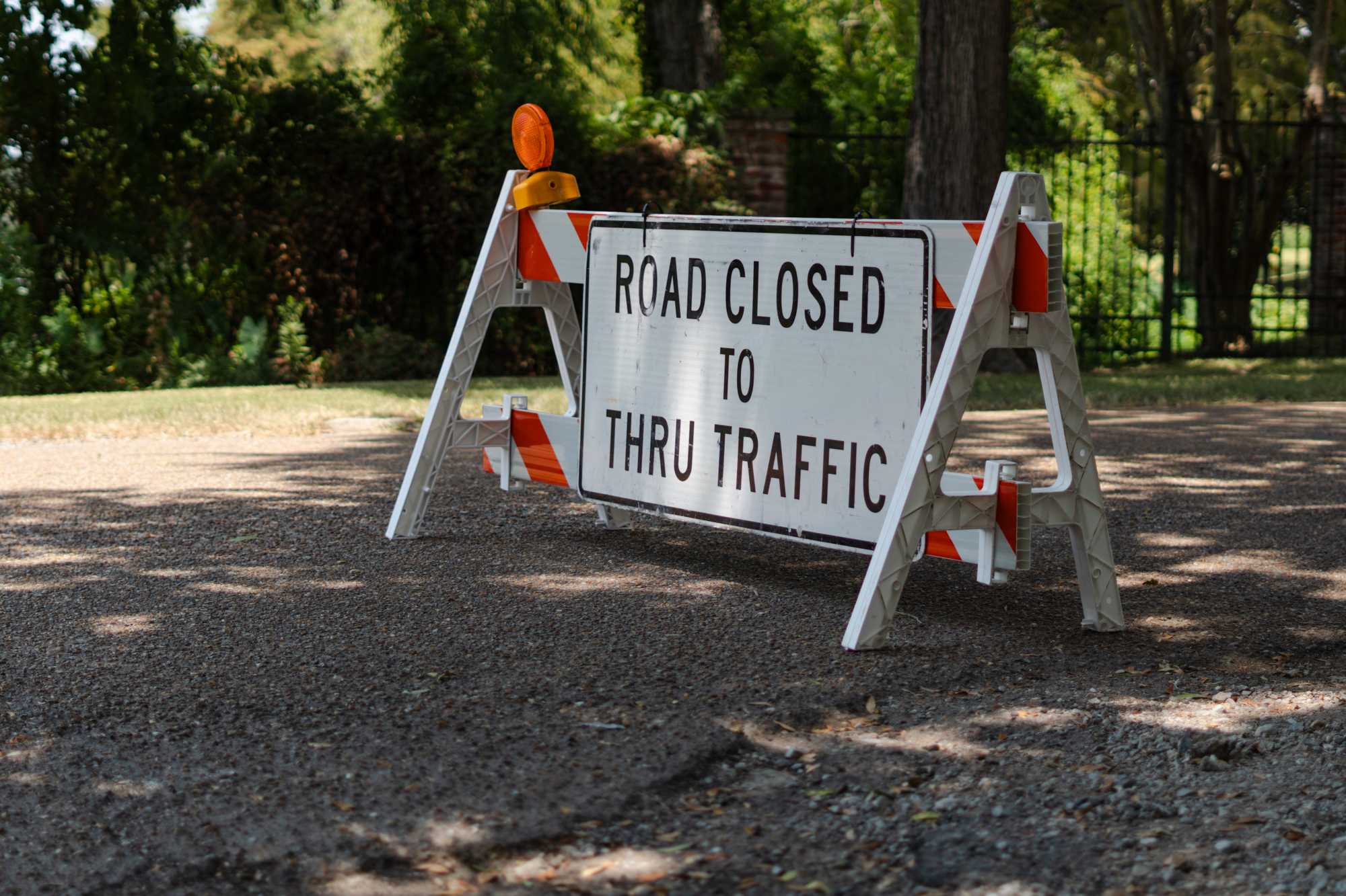 Road near LSU Lakes caves in, will be closed for days