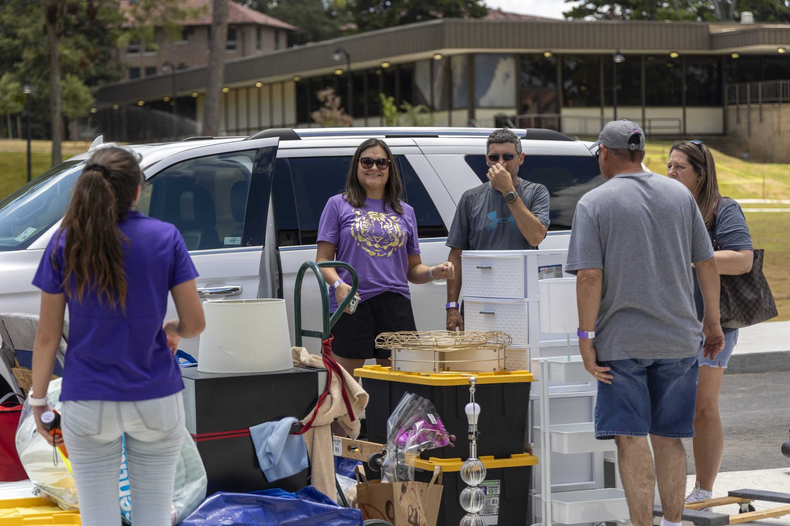 PHOTOS: LSU's freshmen class of 2027 moves in