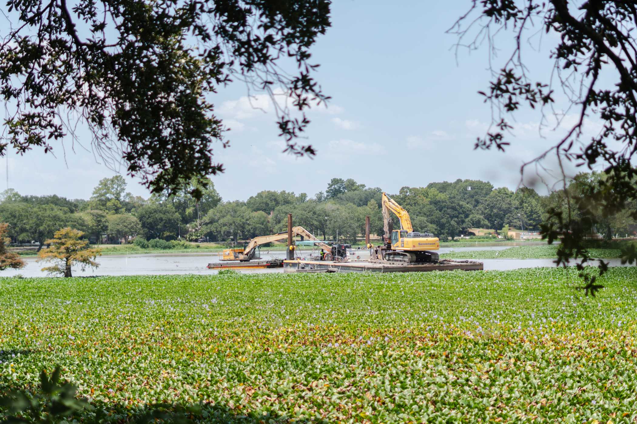 PHOTOS: LSU lakes look dry and cracked as restoration process begins