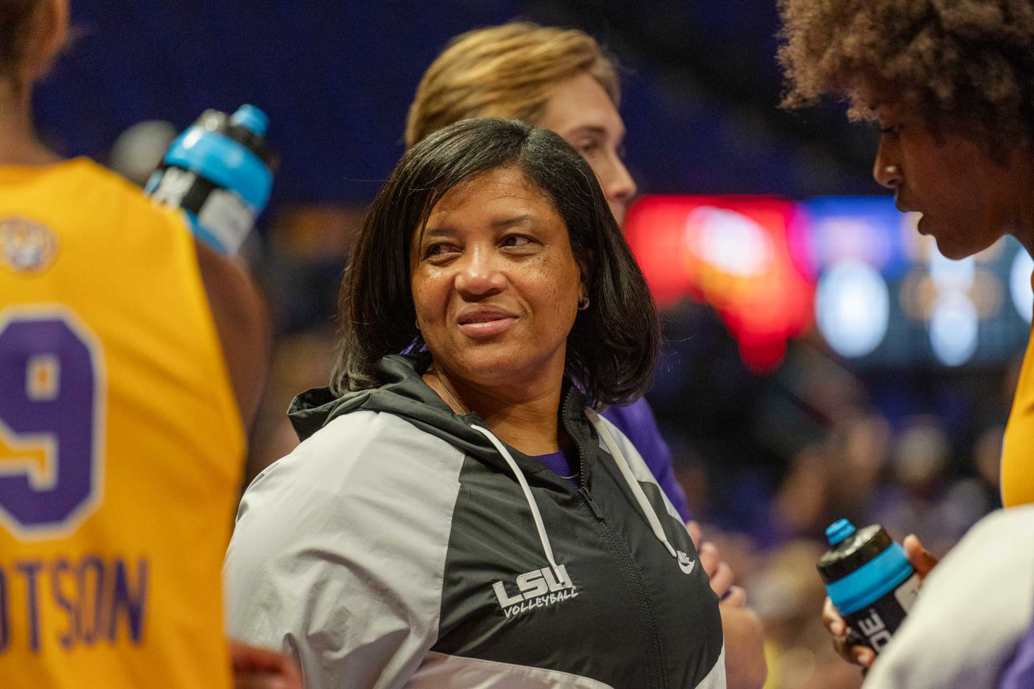 PHOTOS: LSU volleyball holds exhibition match prior to season's start