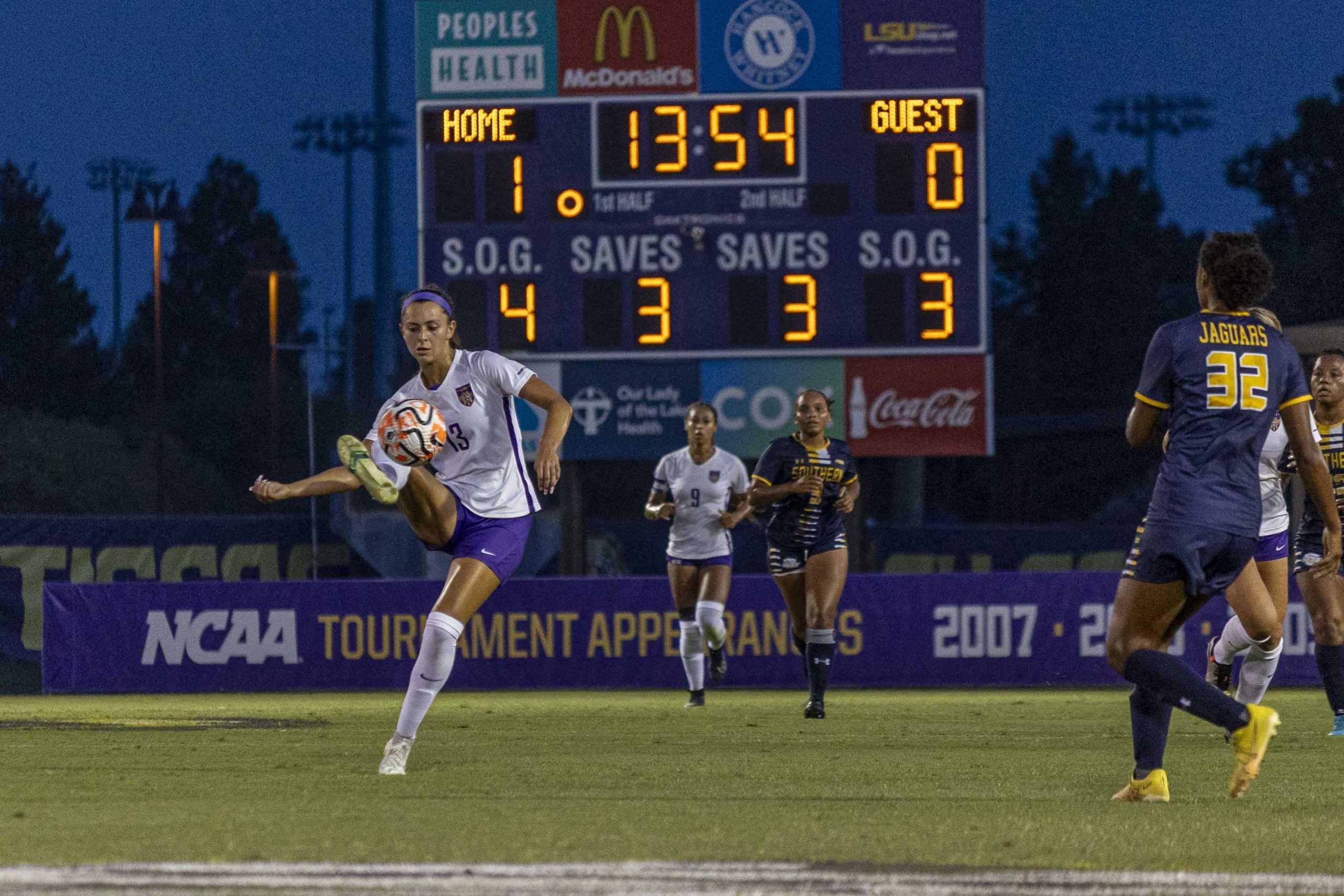 PHOTOS: LSU soccer shuts out Southern 5-0