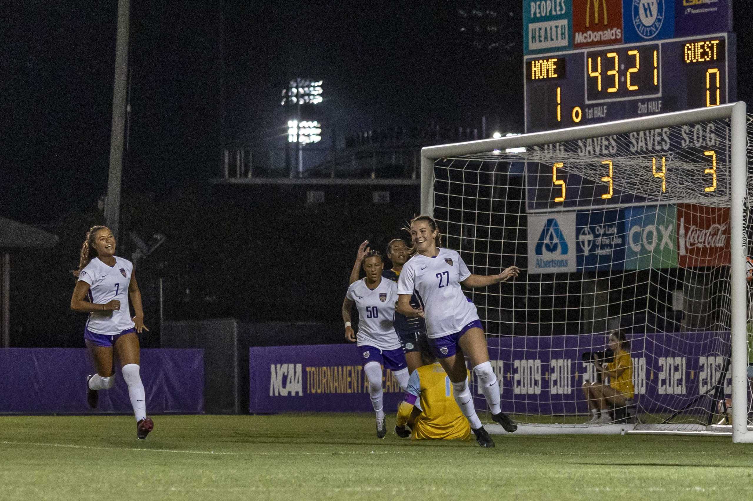 PHOTOS: LSU soccer shuts out Southern 5-0