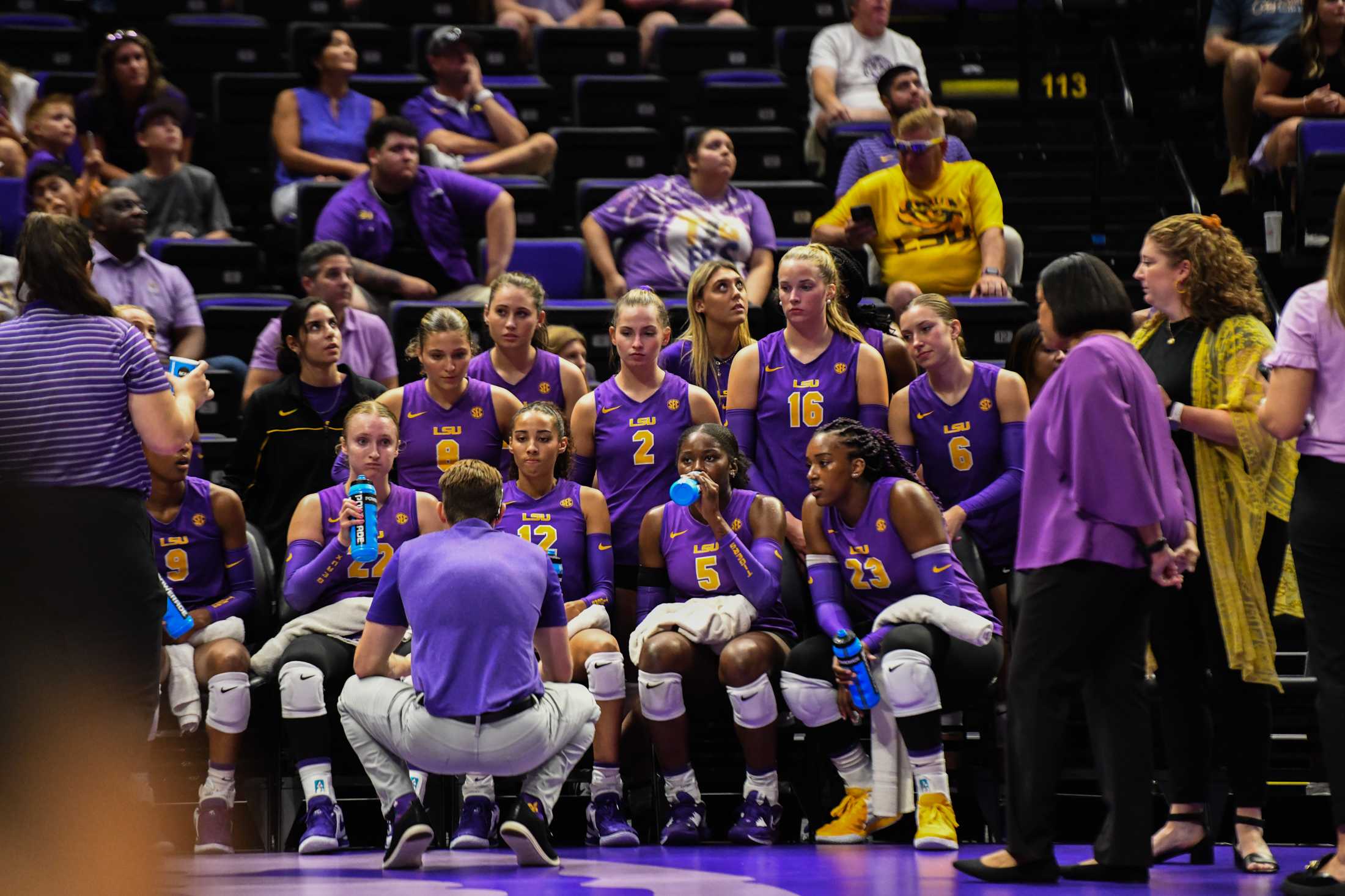 PHOTOS: LSU volleyball defeats UCLA 3-2