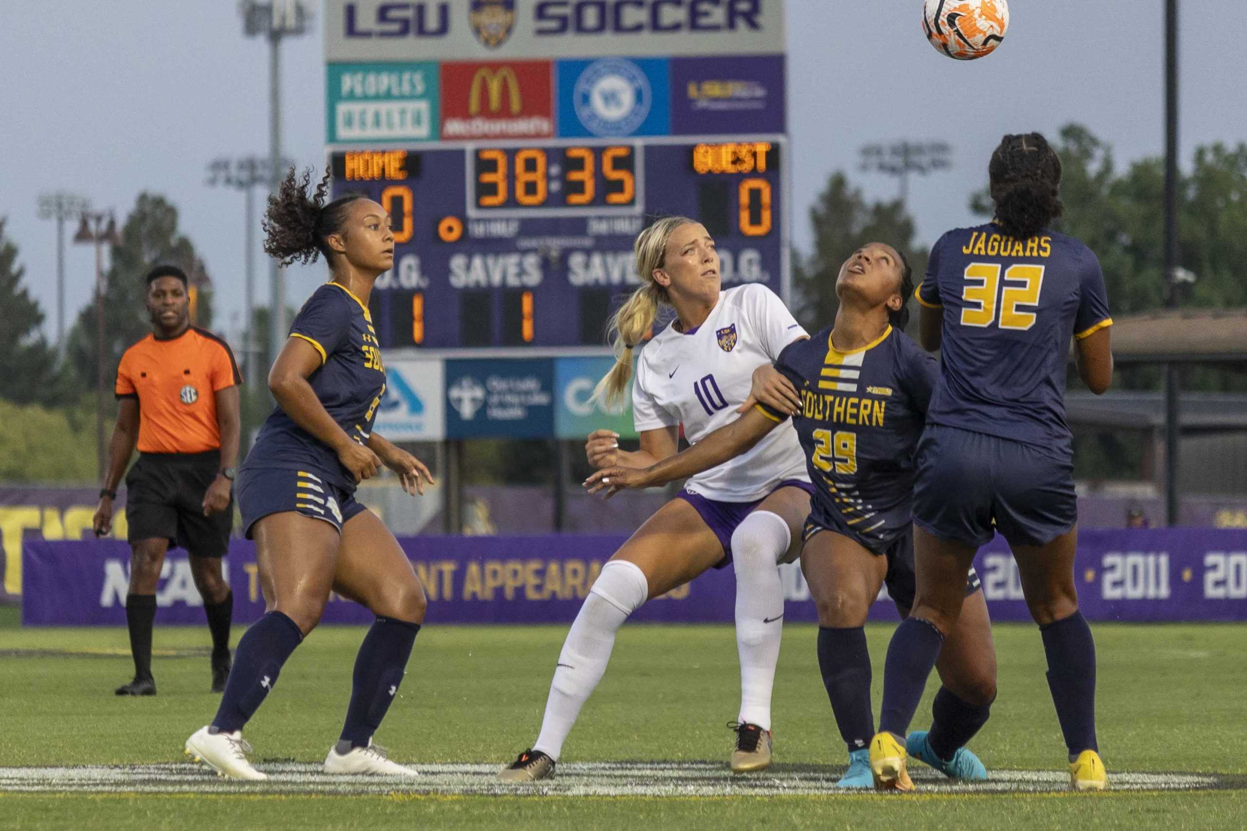 PHOTOS: LSU soccer shuts out Southern 5-0