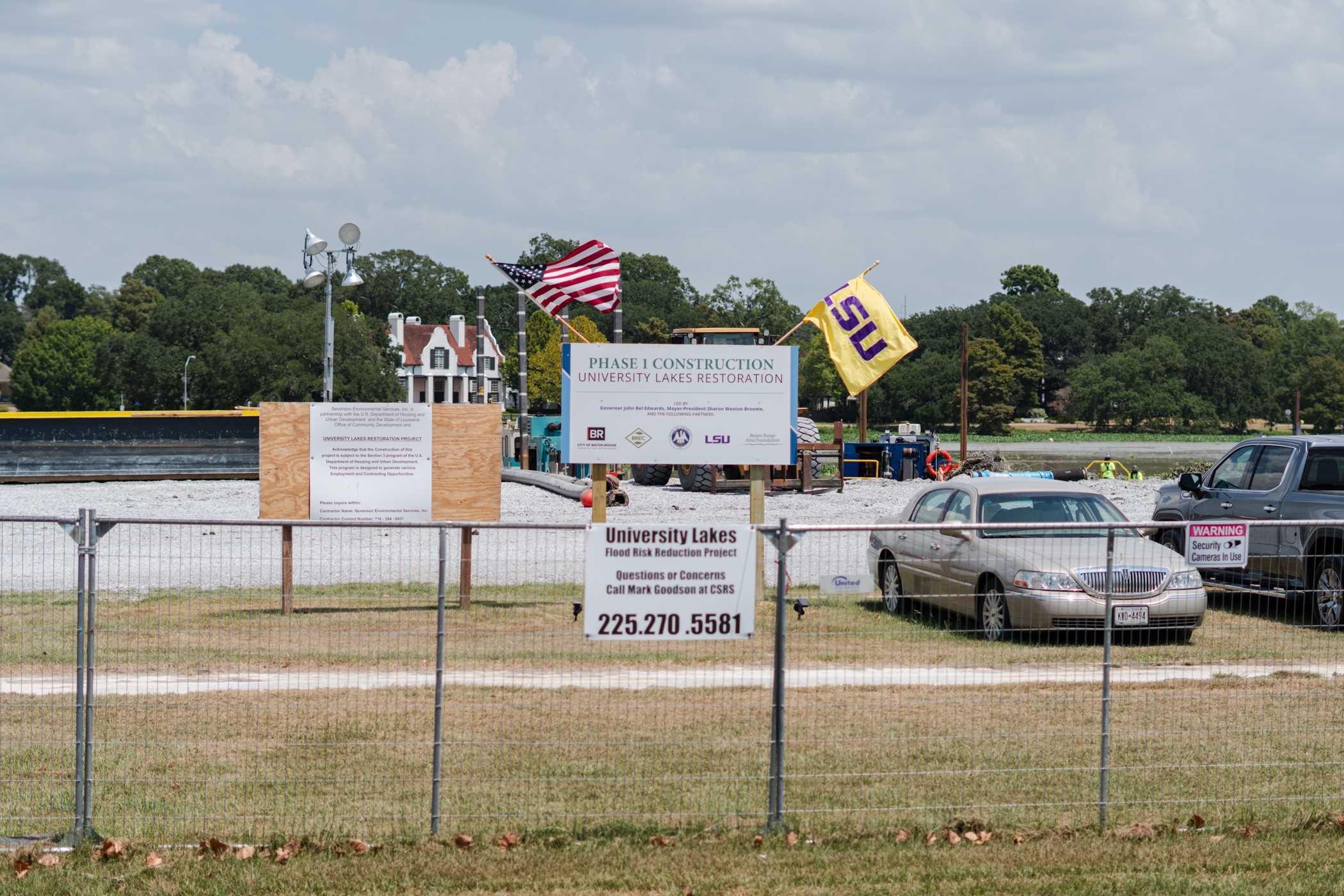 PHOTOS: LSU lakes look dry and cracked as restoration process begins