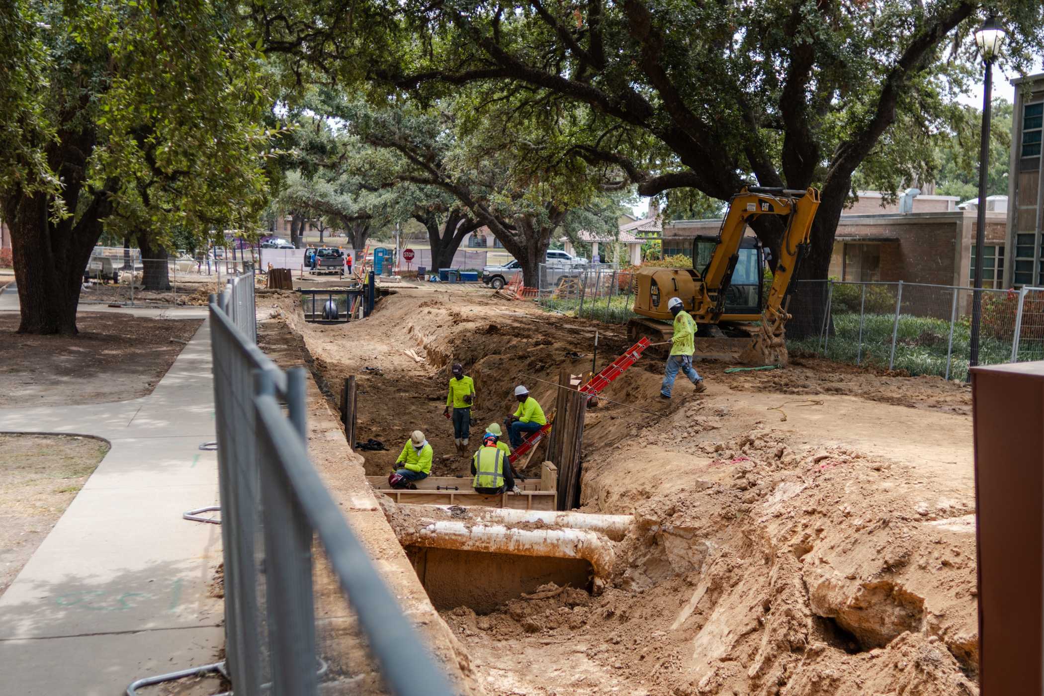 PHOTOS: Campus Update: Construction continues at LSU